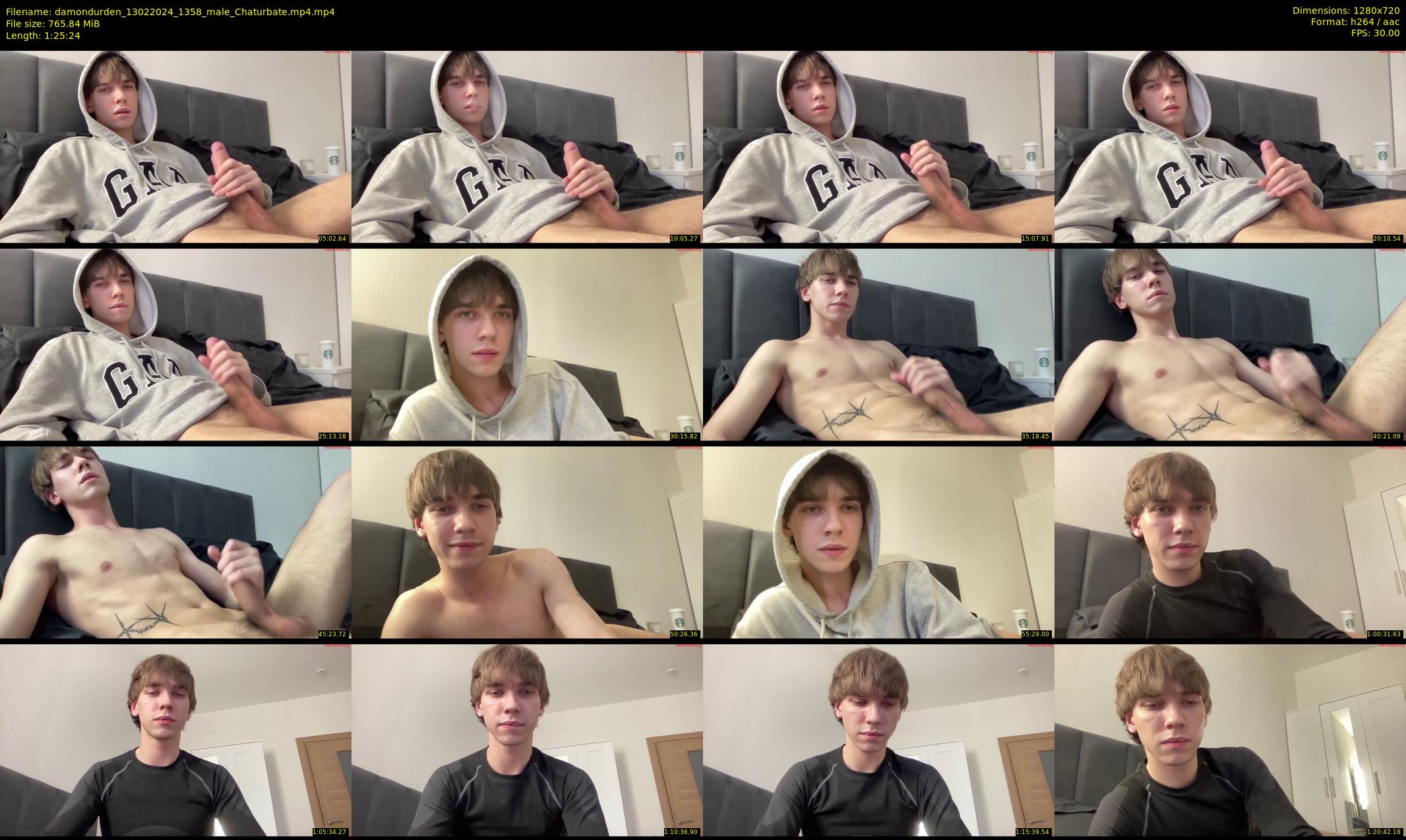 damondurden — 86 minute Chaturbate male cam show recording, 720p, Feb 13, 2024