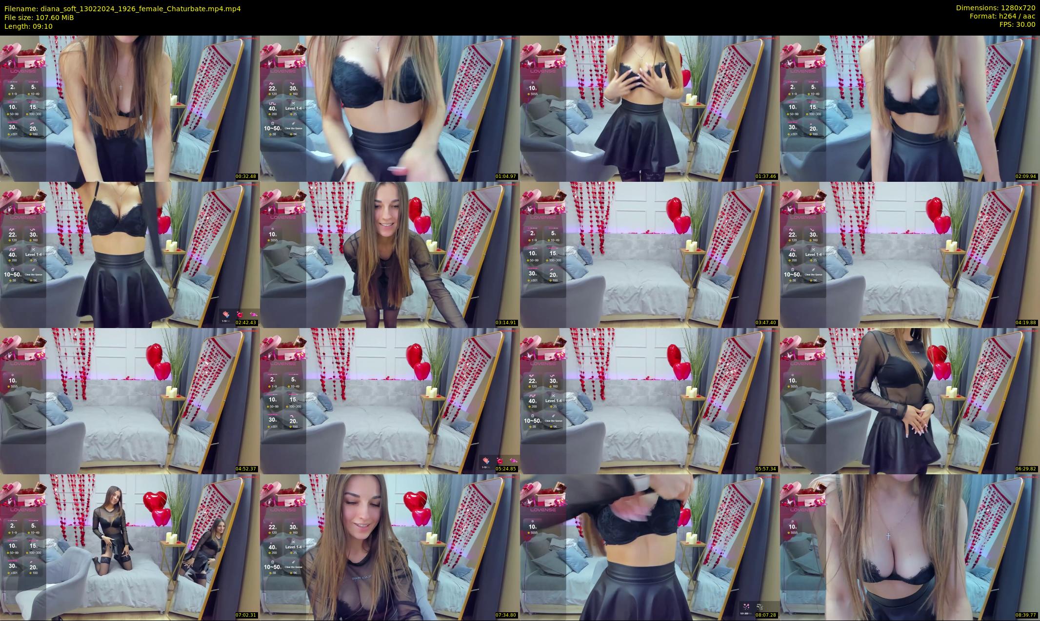 diana_soft — 10 minute Chaturbate female cam show recording, 720p, Feb 13, 2024