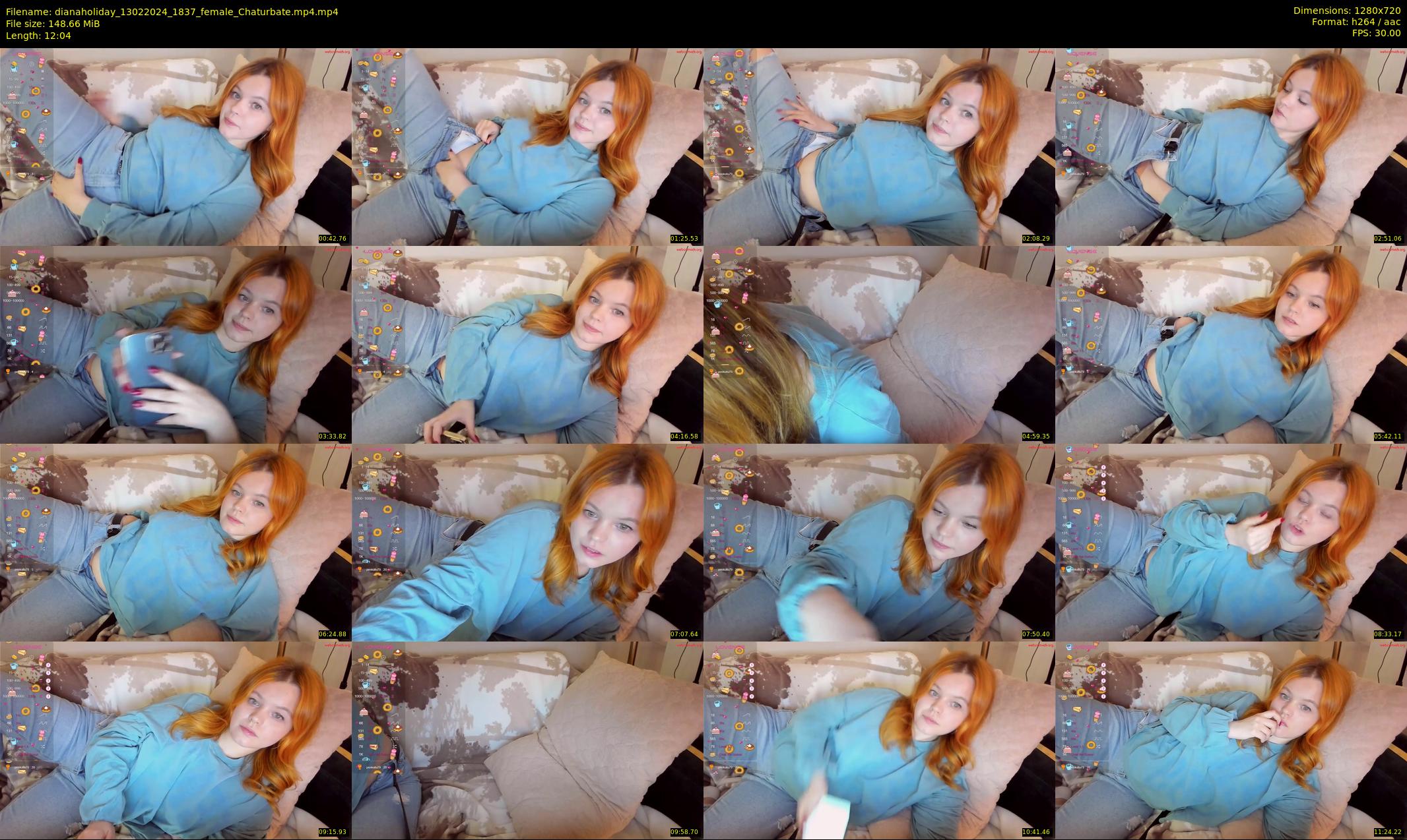 dianaholiday — 13 minute Chaturbate female cam show recording, 720p, Feb 13, 2024