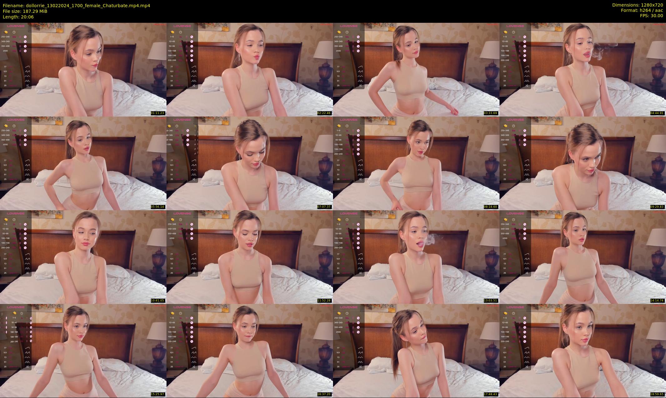 dollorrie — 21 minute Chaturbate couple cam show recording, 720p, Feb 13, 2024