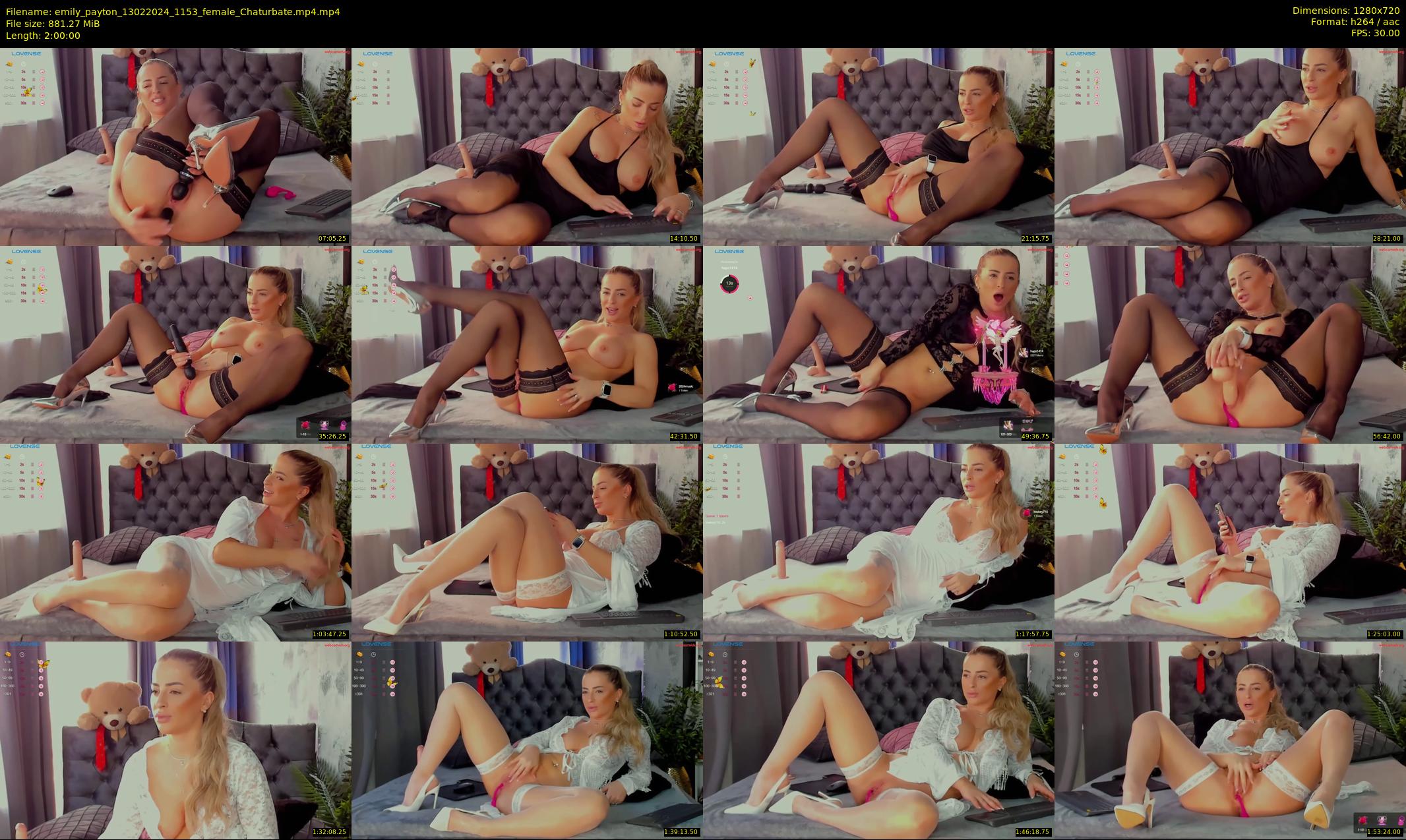 emily_payton — 120 minute Chaturbate female cam show recording, 720p, Feb 13, 2024