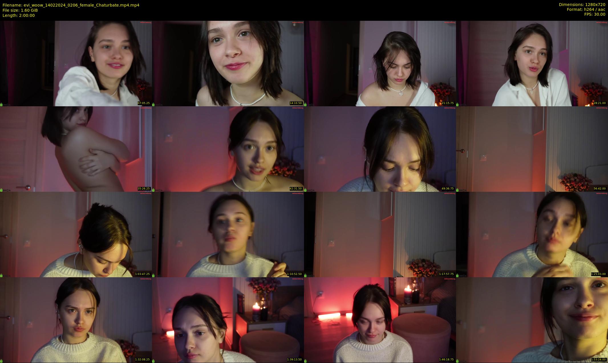 evi_woow — 120 minute Chaturbate female cam show recording, 720p, Feb 14, 2024