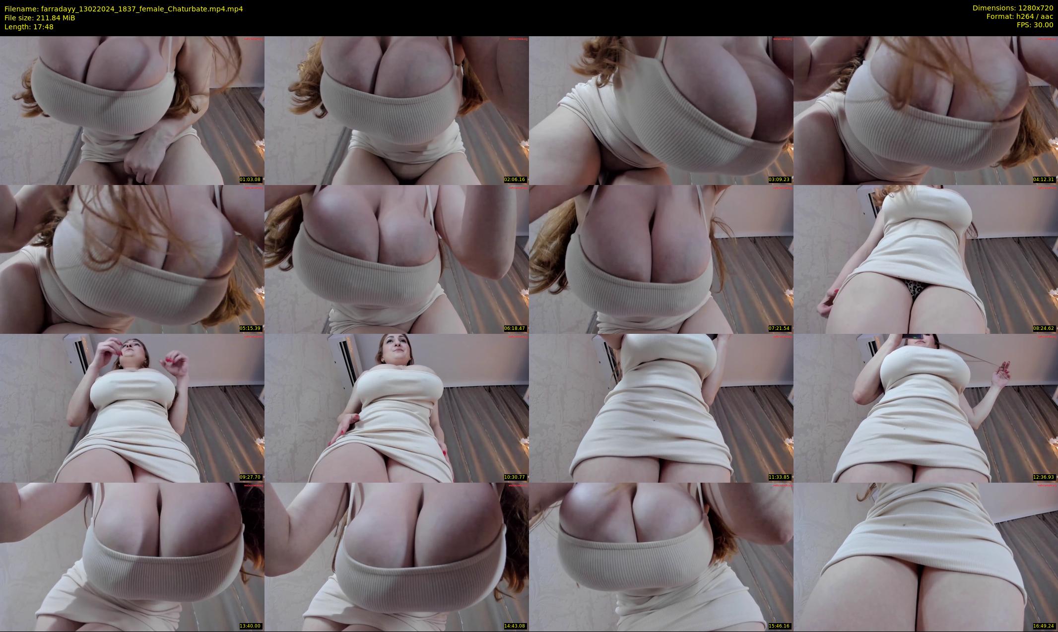 farradayy — 18 minute Chaturbate female cam show recording, 720p, Feb 13, 2024