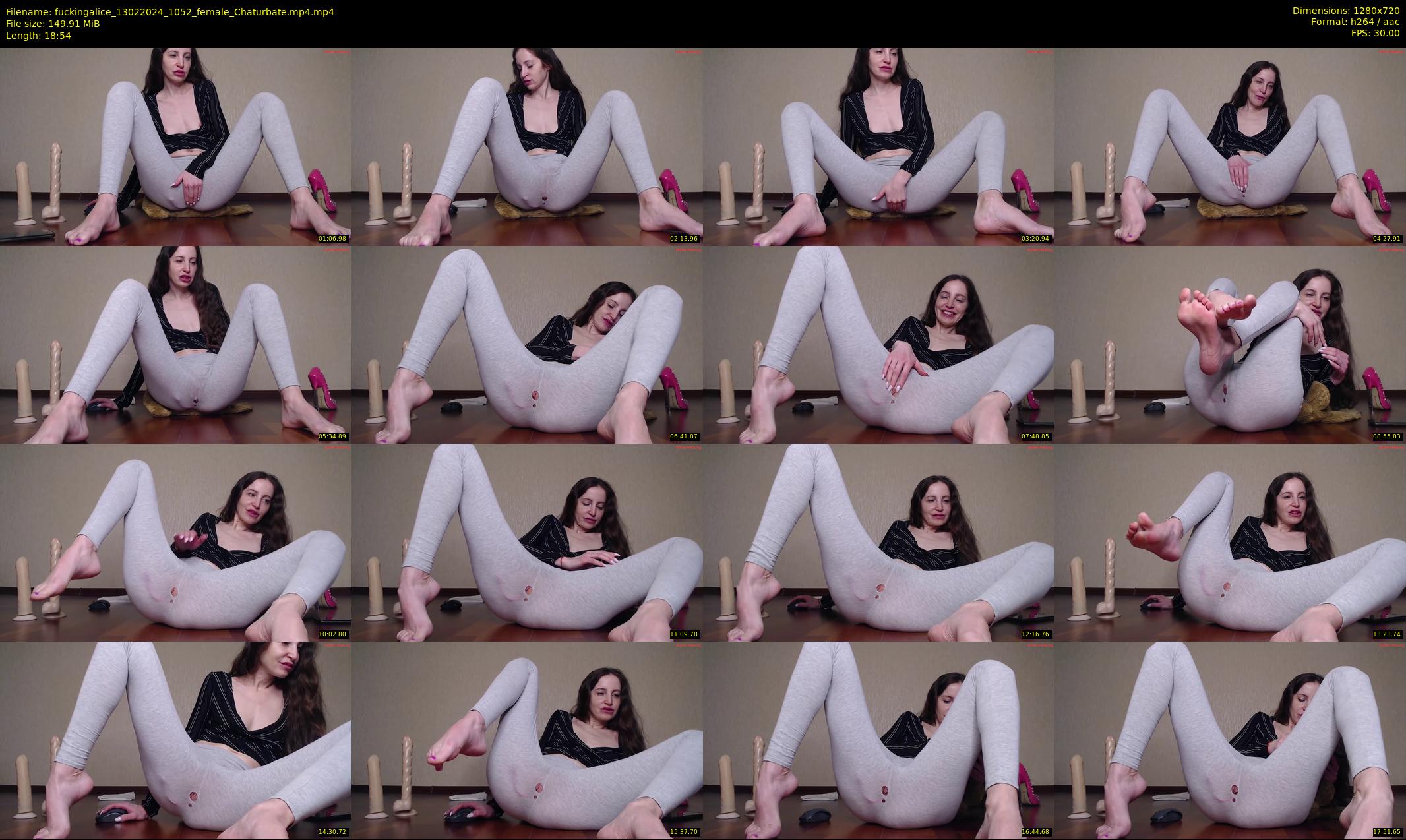 fuckingalice — 19 minute Chaturbate female cam show recording, 720p, Feb 13, 2024