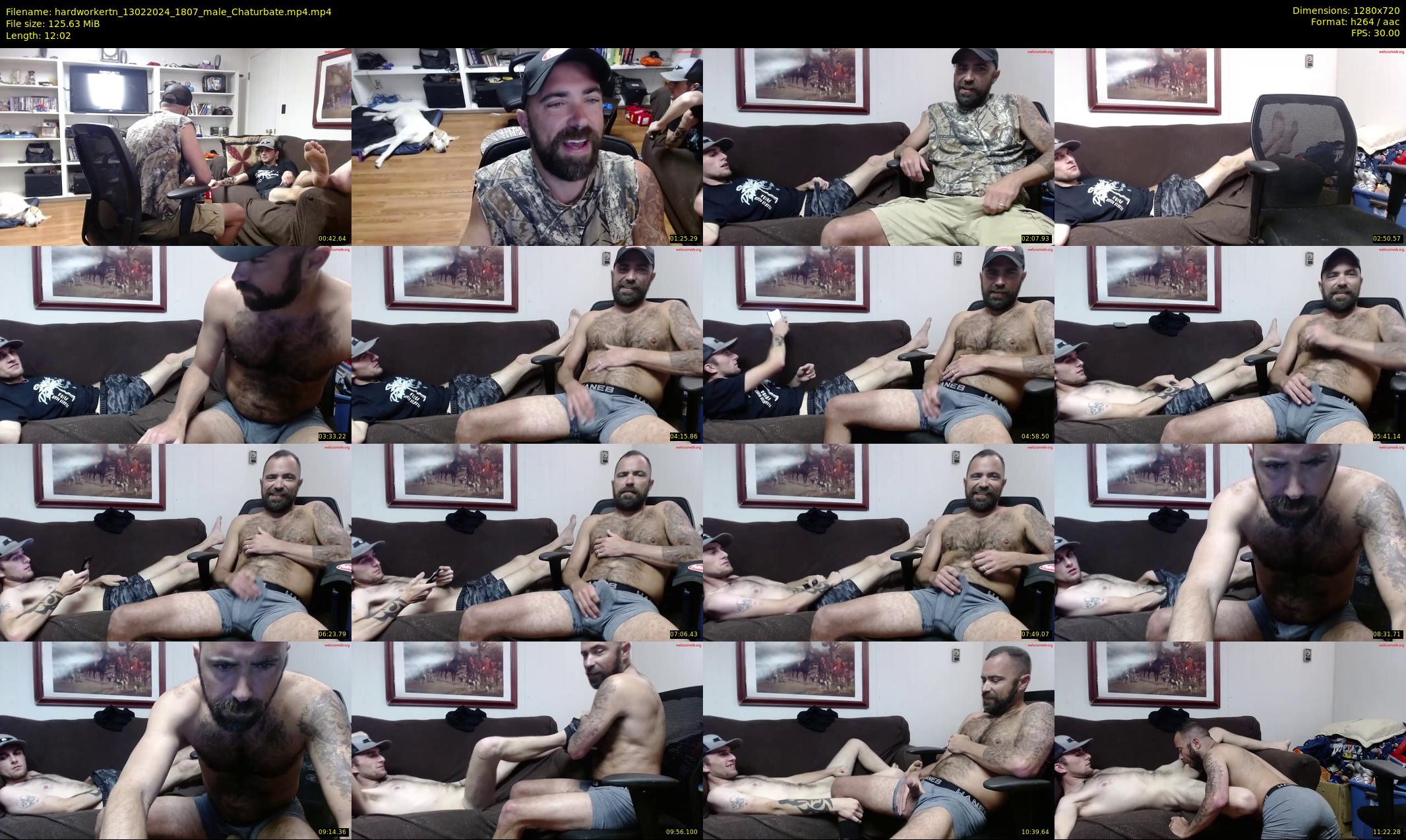 hardworkertn — 13 minute Chaturbate male cam show recording, 720p, Feb 13, 2024