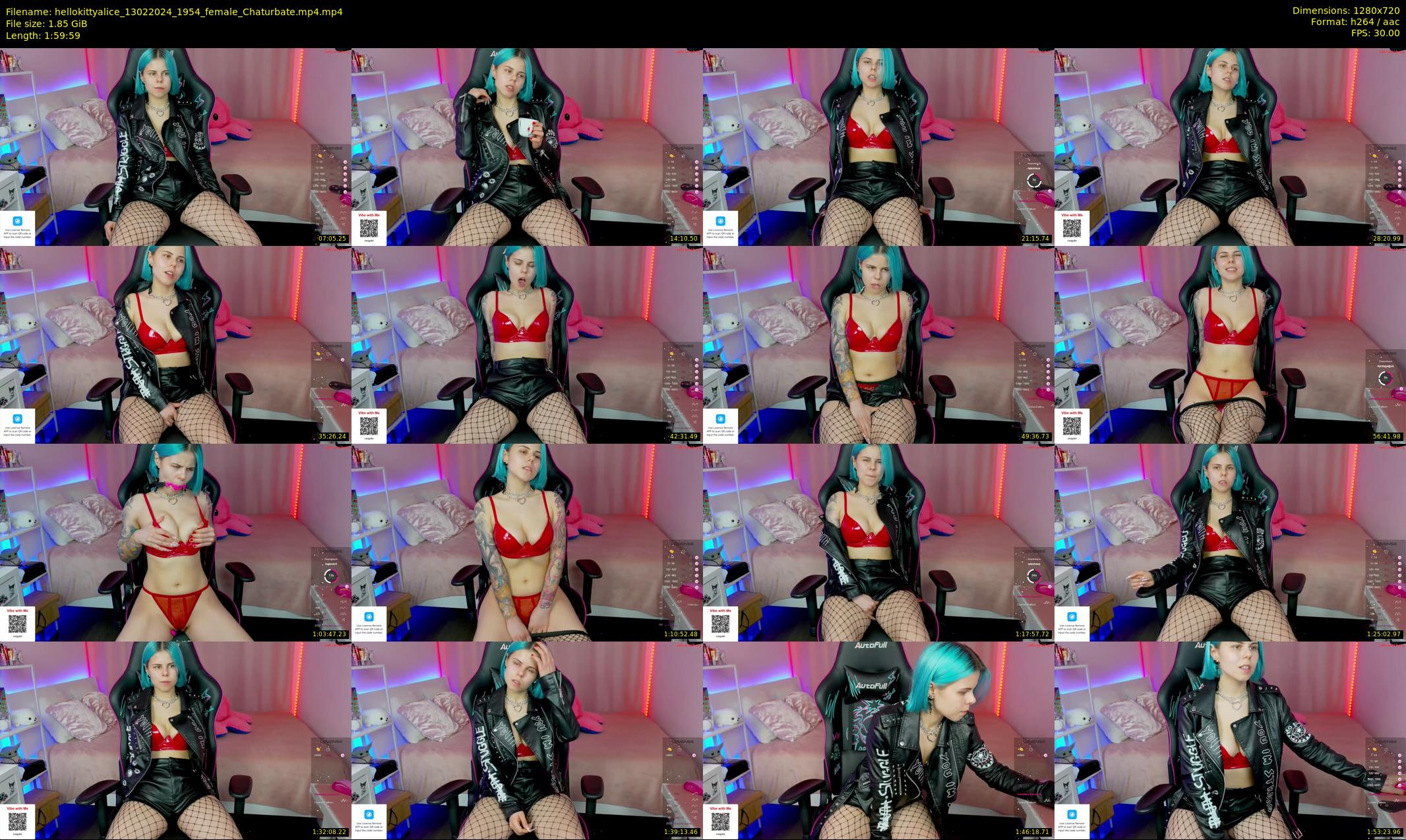 hellokittyalice — 120 minute Chaturbate female cam show recording, 720p, Feb 13, 2024
