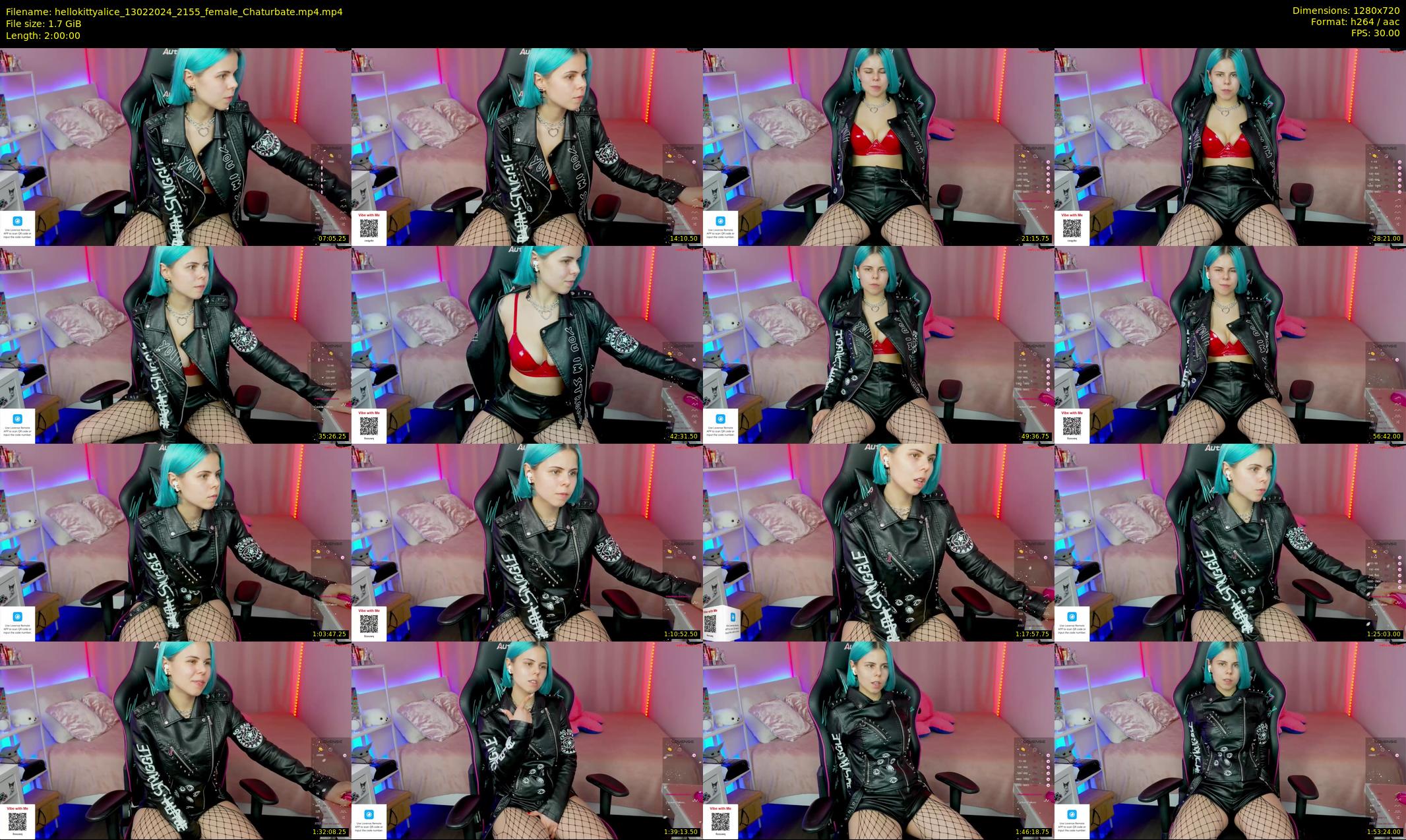 hellokittyalice — 120 minute Chaturbate female cam show recording, 720p, Feb 13, 2024