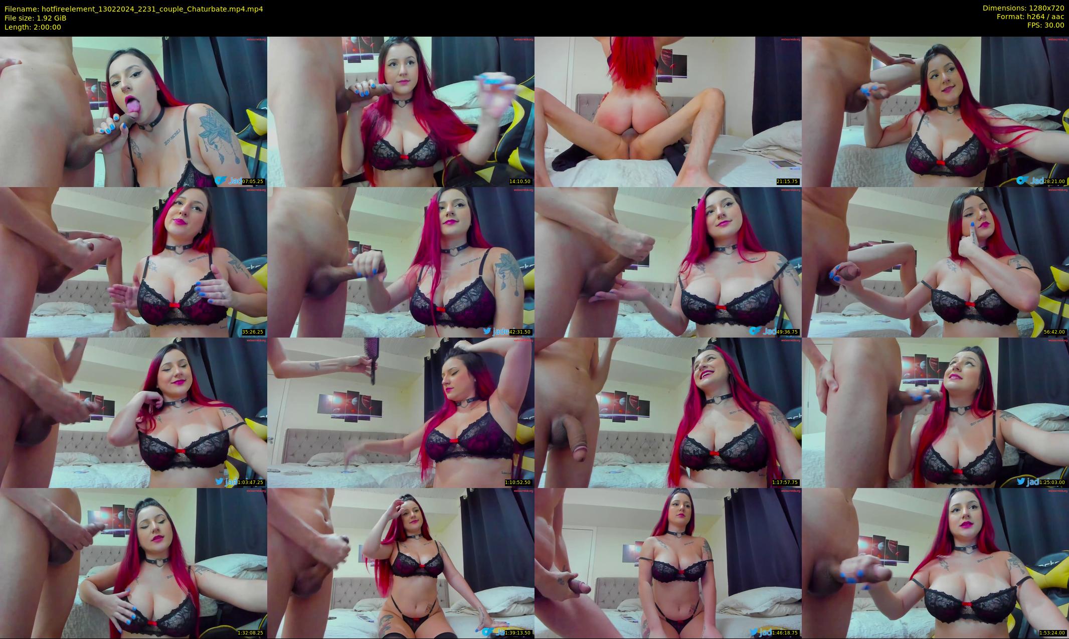 hotfireelement — 120 minute Chaturbate couple cam show recording, 720p, Feb 13, 2024