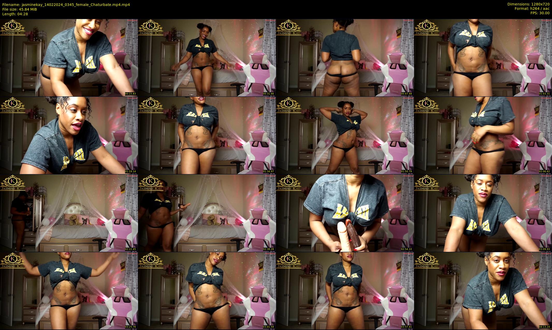 jasminekay — 5 minute Chaturbate female cam show recording, 720p, Feb 14, 2024