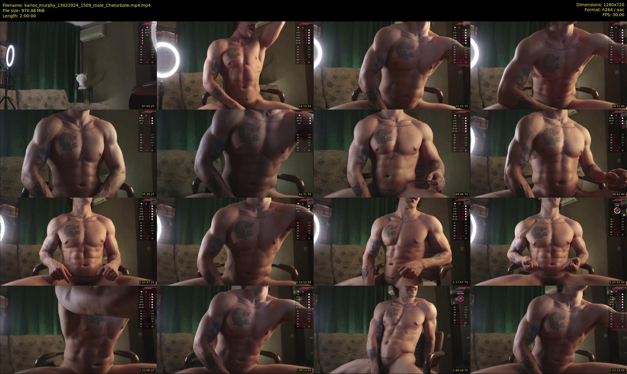 karlos_murphy — 120 minute Chaturbate male cam show recording, 720p, Feb 13, 2024