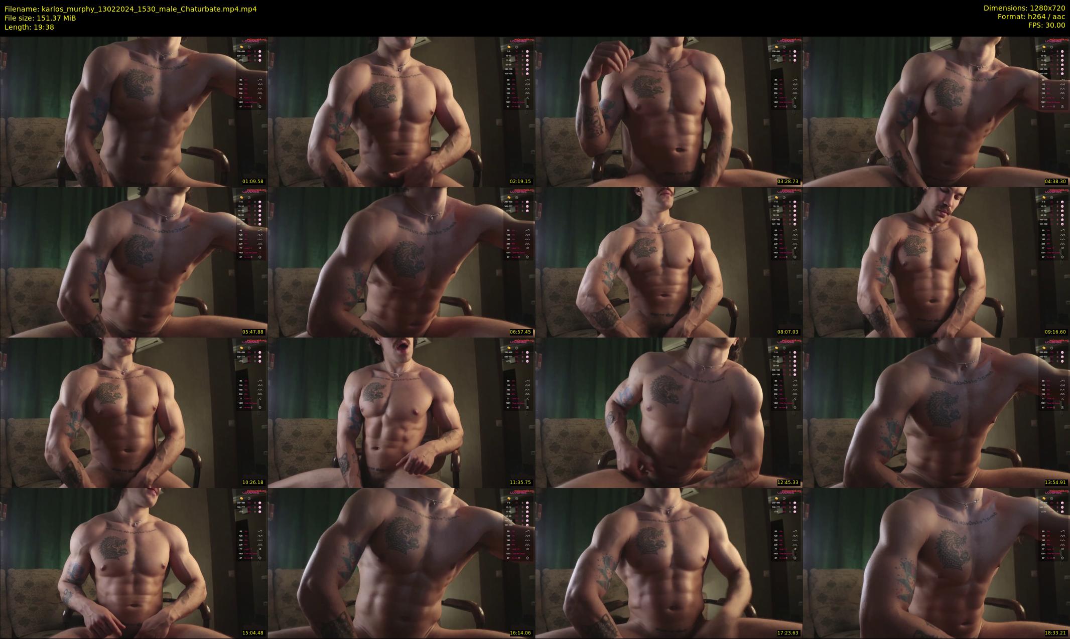 karlos_murphy — 20 minute Chaturbate male cam show recording, 720p, Feb 13, 2024
