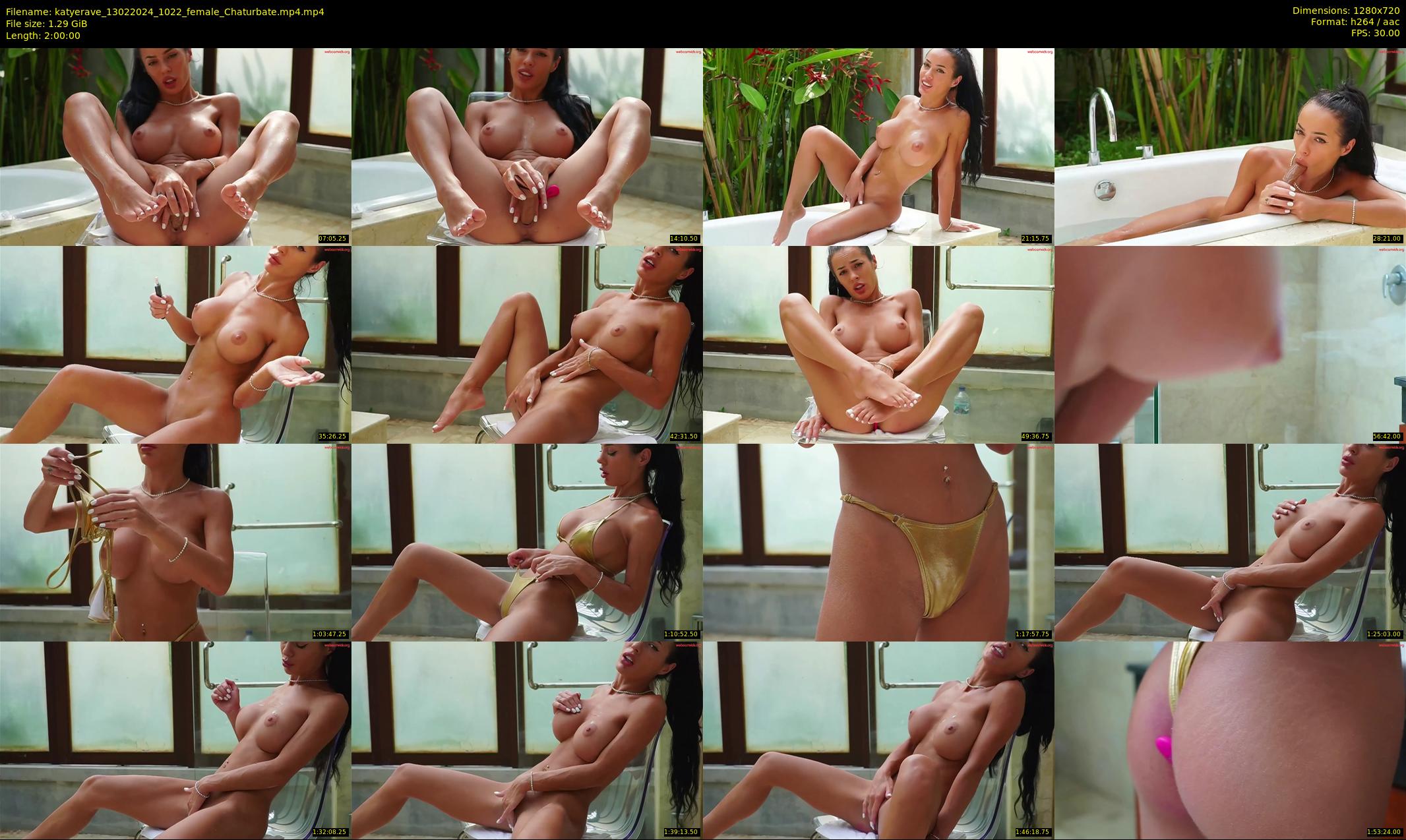 katyerave — 120 minute Chaturbate female cam show recording, 720p, Feb 13, 2024