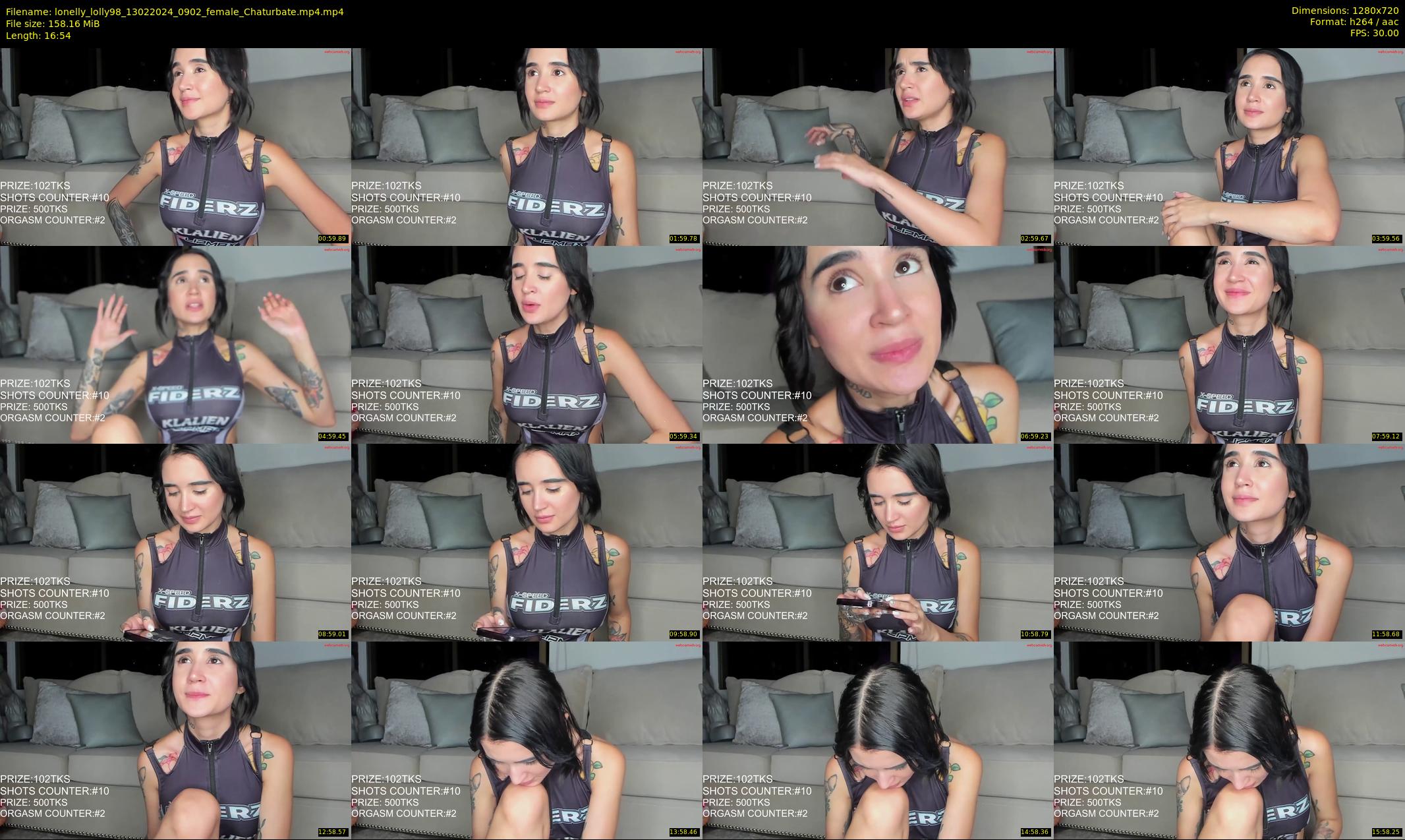 lonelly_lolly98 — 17 minute Chaturbate female cam show recording, 720p, Feb 13, 2024