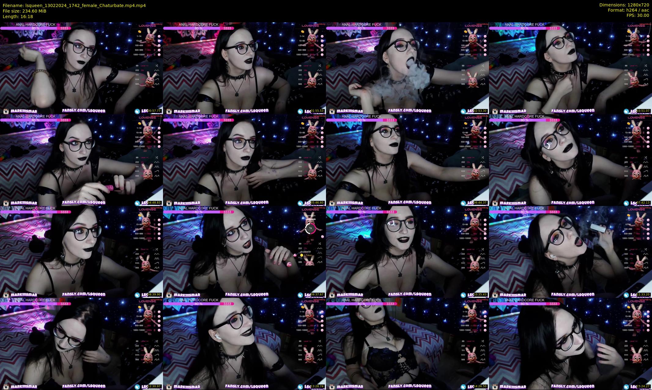 lsqueen — 17 minute Chaturbate female cam show recording, 720p, Feb 13, 2024