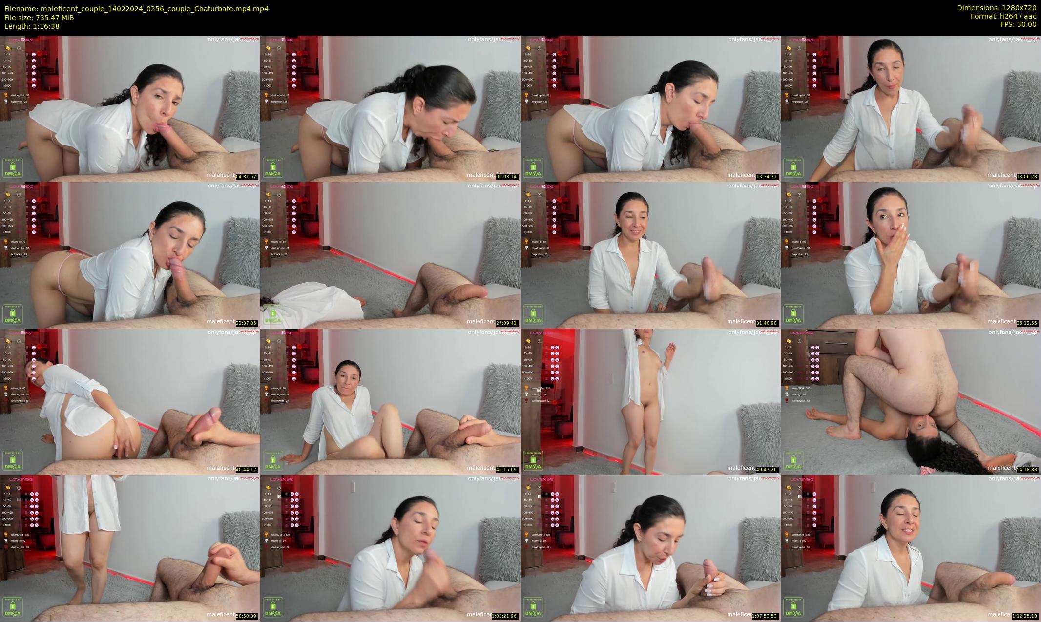maleficent_couple — 77 minute Chaturbate couple cam show recording, 720p, Feb 14, 2024