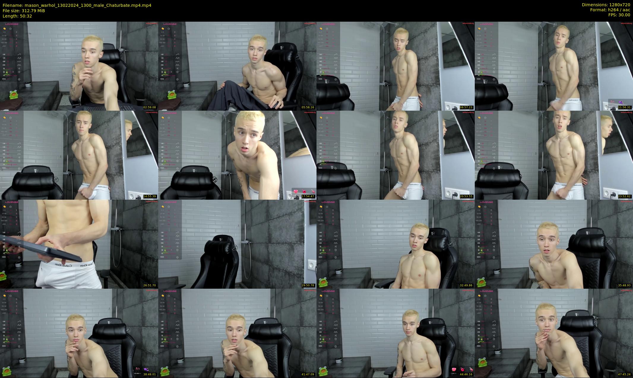 mason_warhol — 51 minute Chaturbate male cam show recording, 720p, Feb 13, 2024