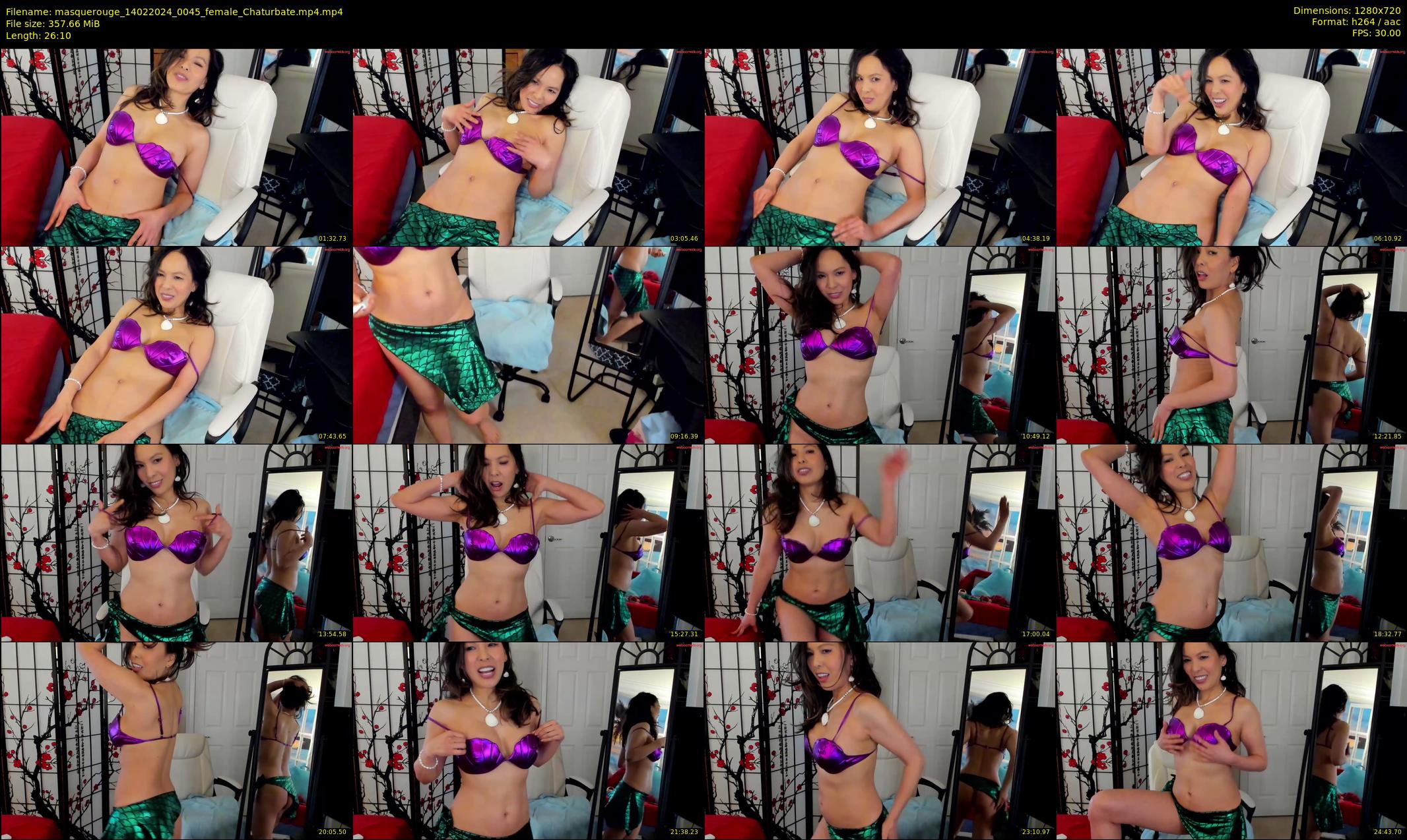 masquerouge — 27 minute Chaturbate female cam show recording, 720p, Feb 14, 2024
