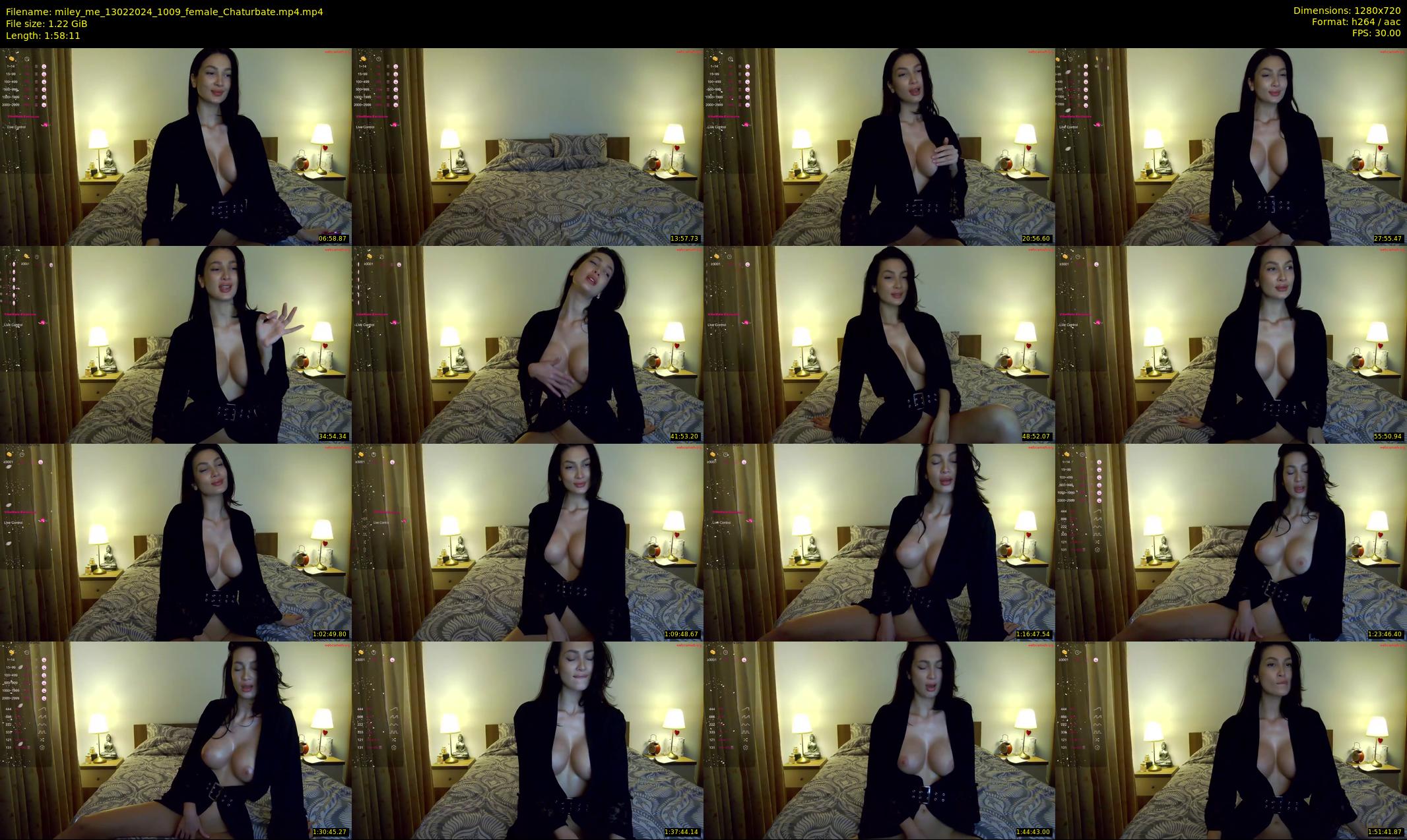 miley_me — 119 minute Chaturbate female cam show recording, 720p, Feb 13, 2024