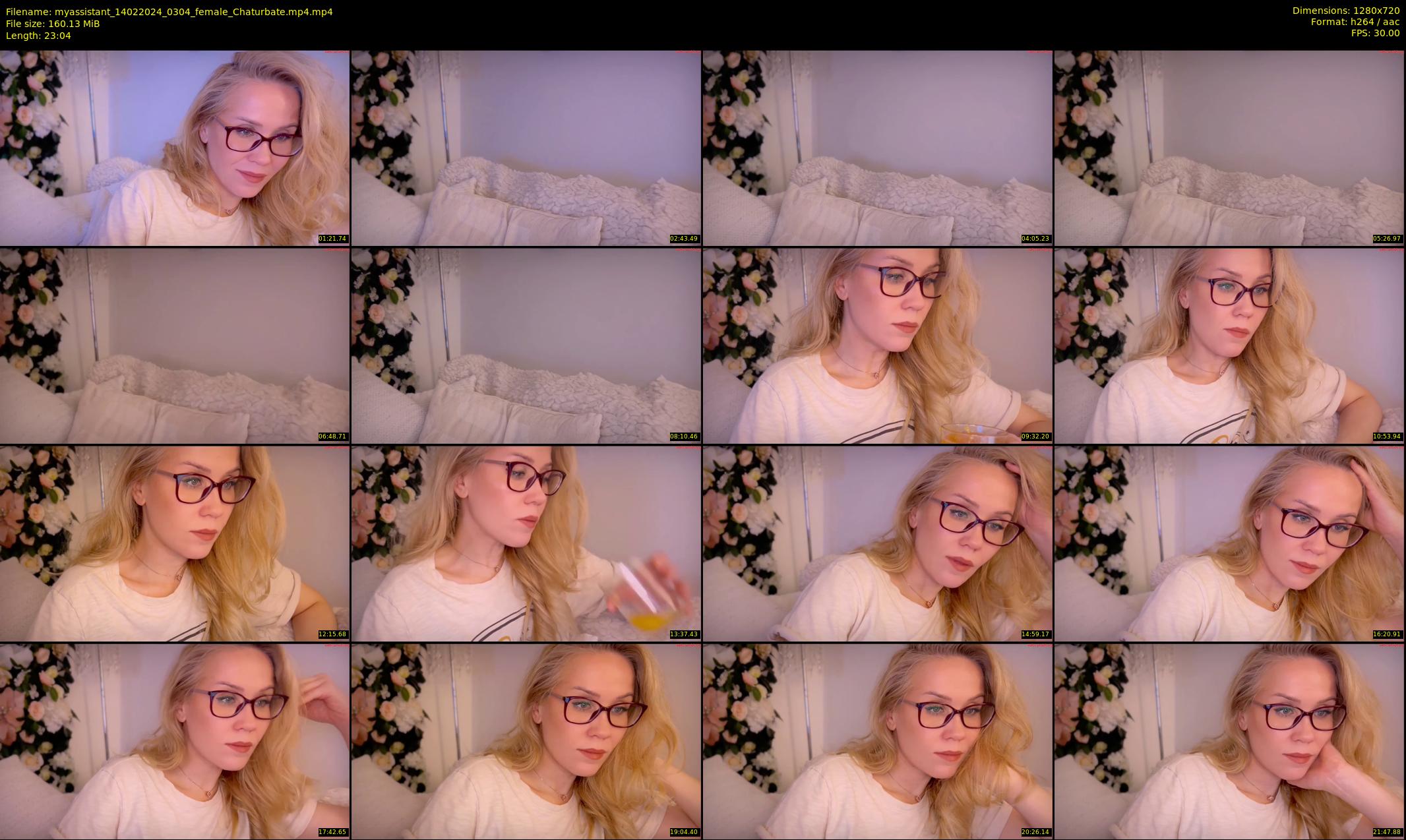 myassistant — 24 minute Chaturbate female cam show recording, 720p, Feb 14, 2024