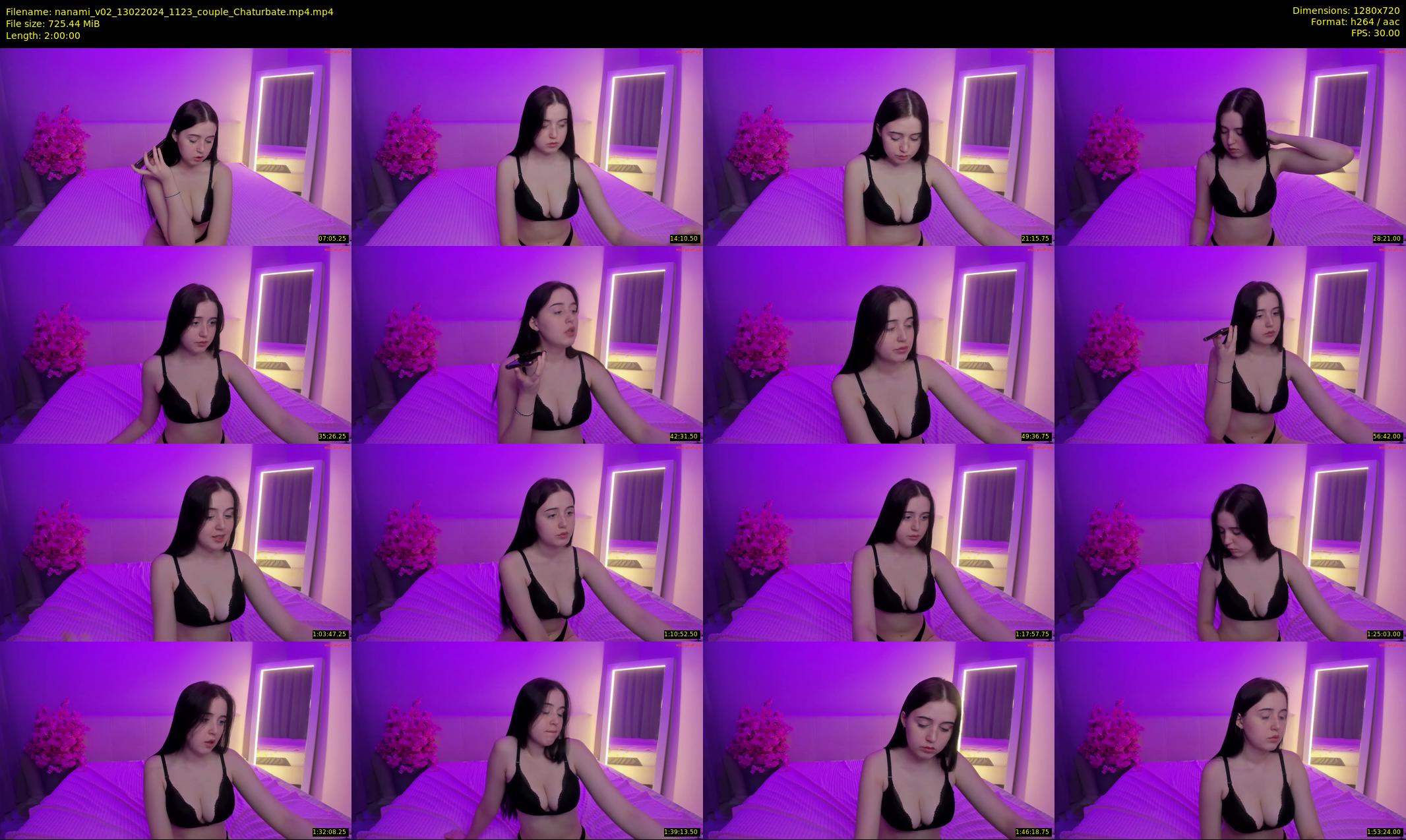 nanami_v02 — 120 minute Chaturbate couple cam show recording, 720p, Feb 13, 2024