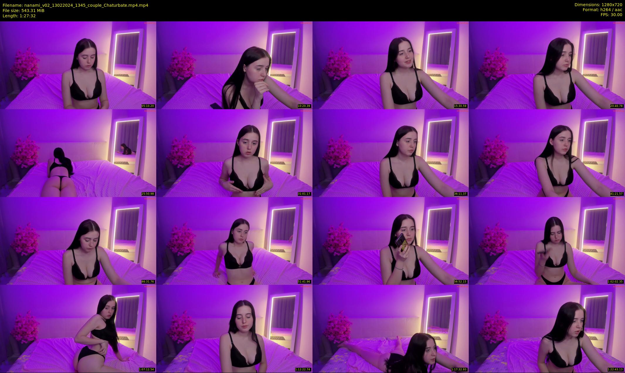 nanami_v02 — 88 minute Chaturbate couple cam show recording, 720p, Feb 13, 2024