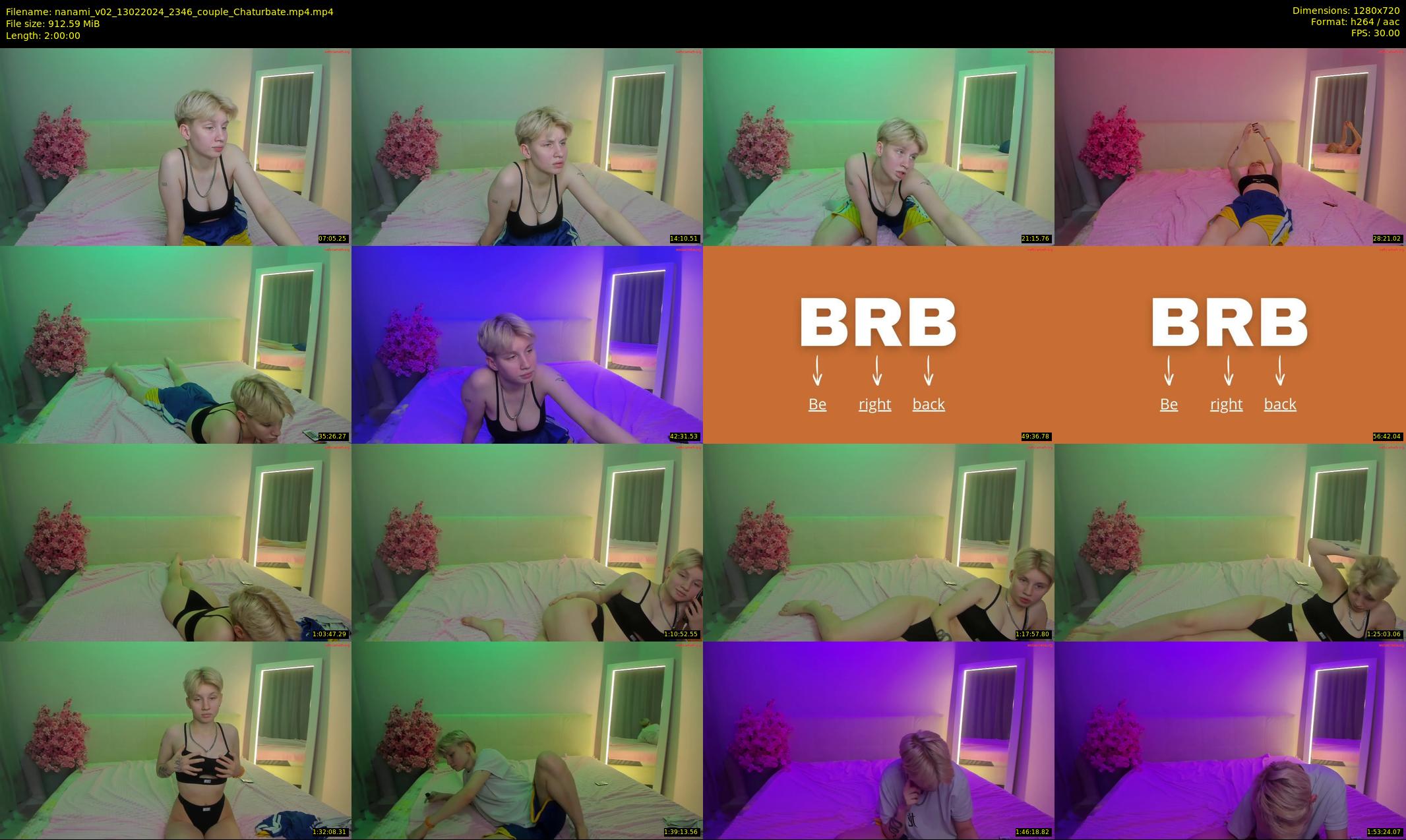 nanami_v02 — 120 minute Chaturbate couple cam show recording, 720p, Feb 13, 2024