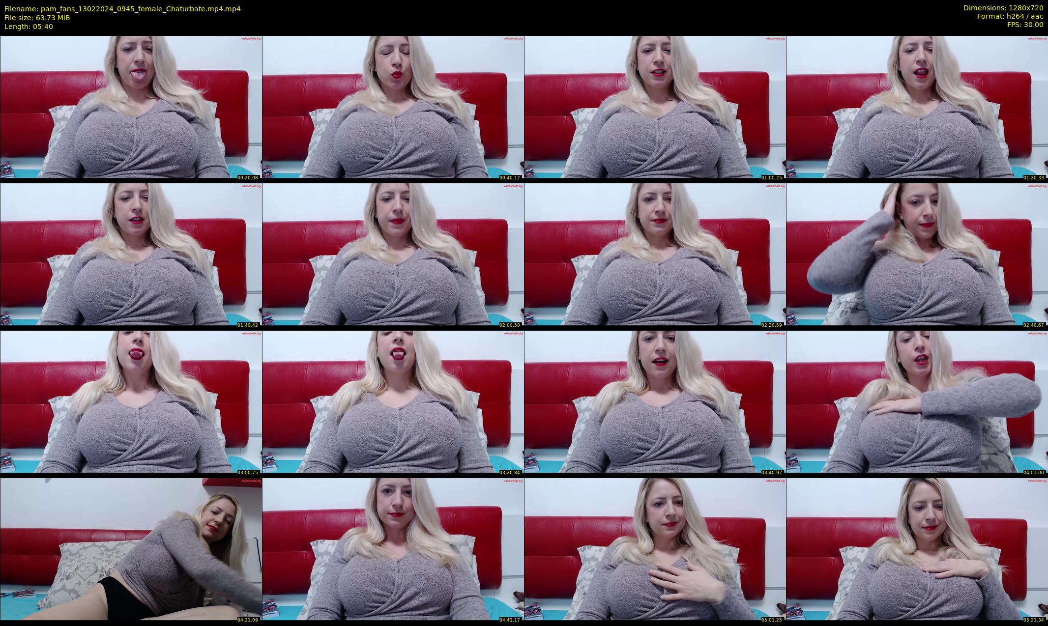 pam_fans — 6 minute Chaturbate female cam show recording, 720p, Feb 13, 2024