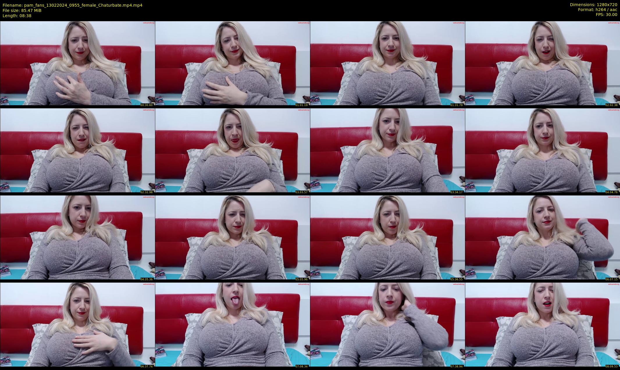 pam_fans — 9 minute Chaturbate female cam show recording, 720p, Feb 13, 2024
