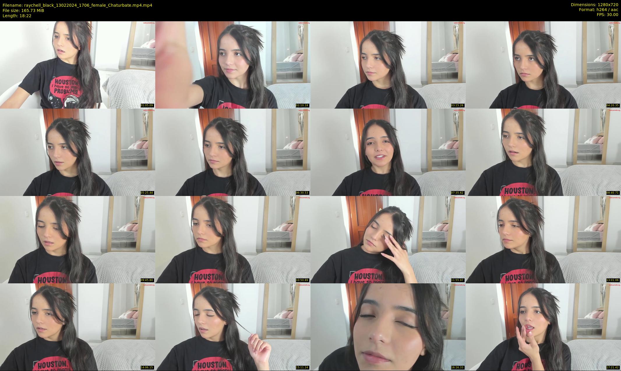raychell_black — 19 minute Chaturbate female cam show recording, 720p, Feb 13, 2024