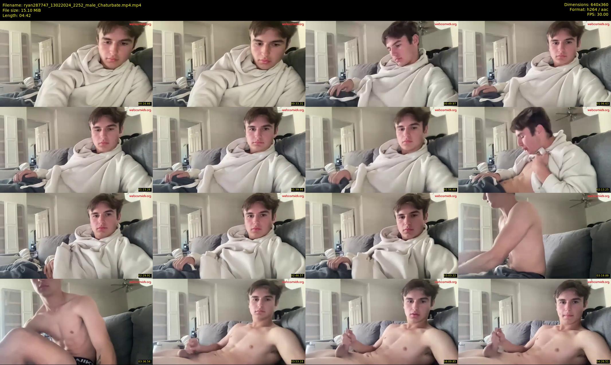 ryan287747 — 5 minute Chaturbate male cam show recording, 360p, Feb 13, 2024