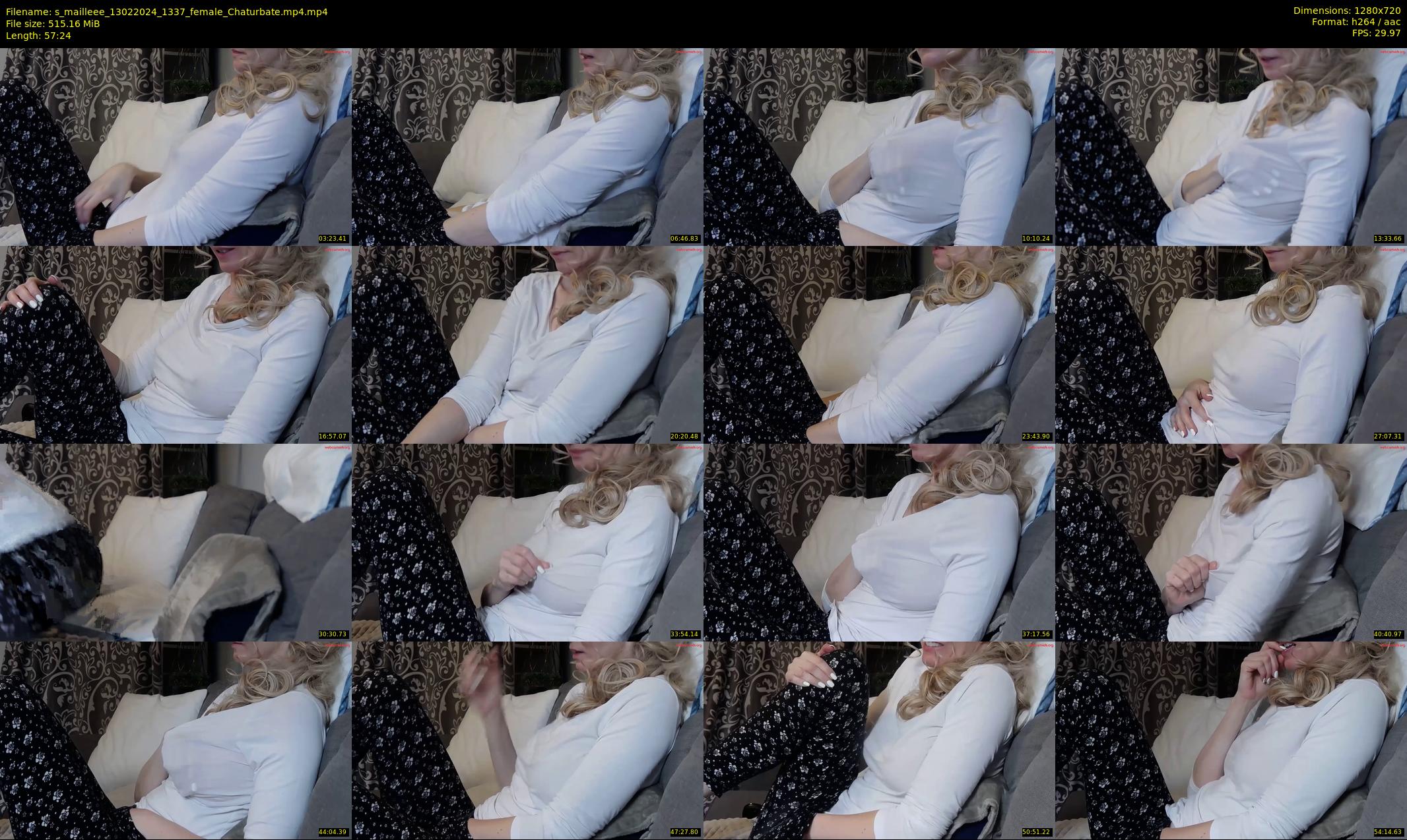s_mailleee — 58 minute Chaturbate female cam show recording, 720p, Feb 13, 2024