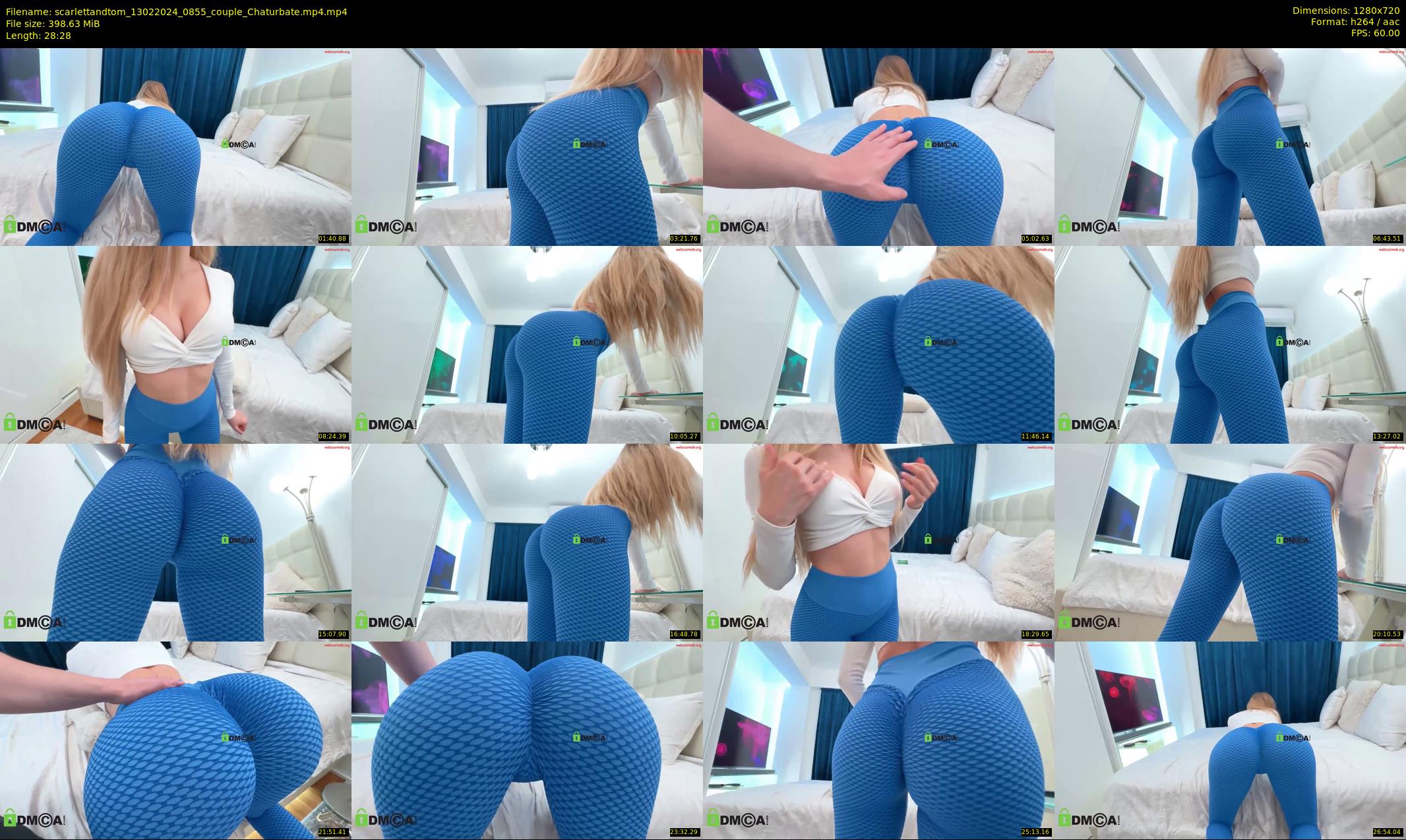 scarlettandtom — 29 minute Chaturbate couple cam show recording, 720p, Feb 13, 2024