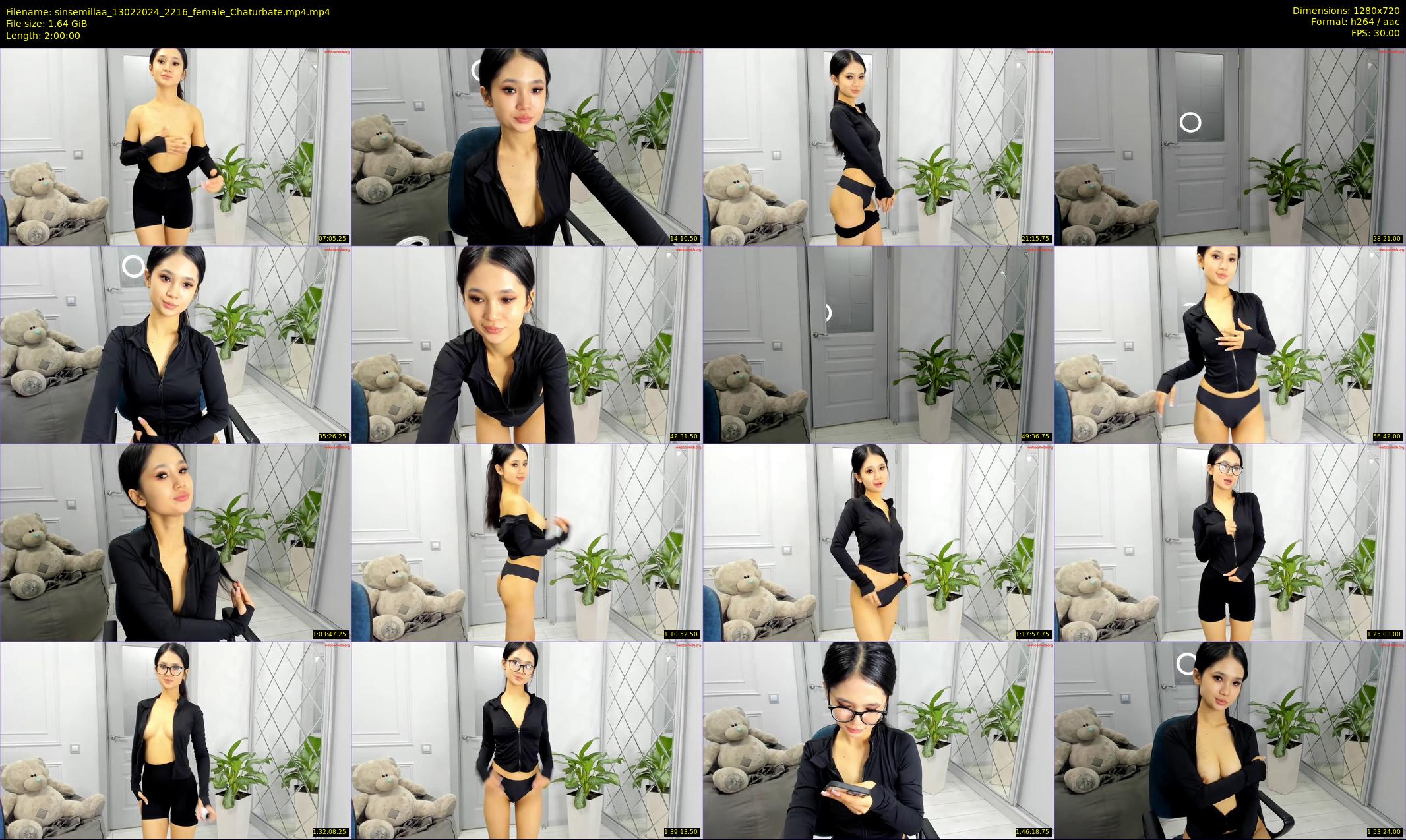 sinsemillaa — 120 minute Chaturbate female cam show recording, 720p, Feb 13, 2024