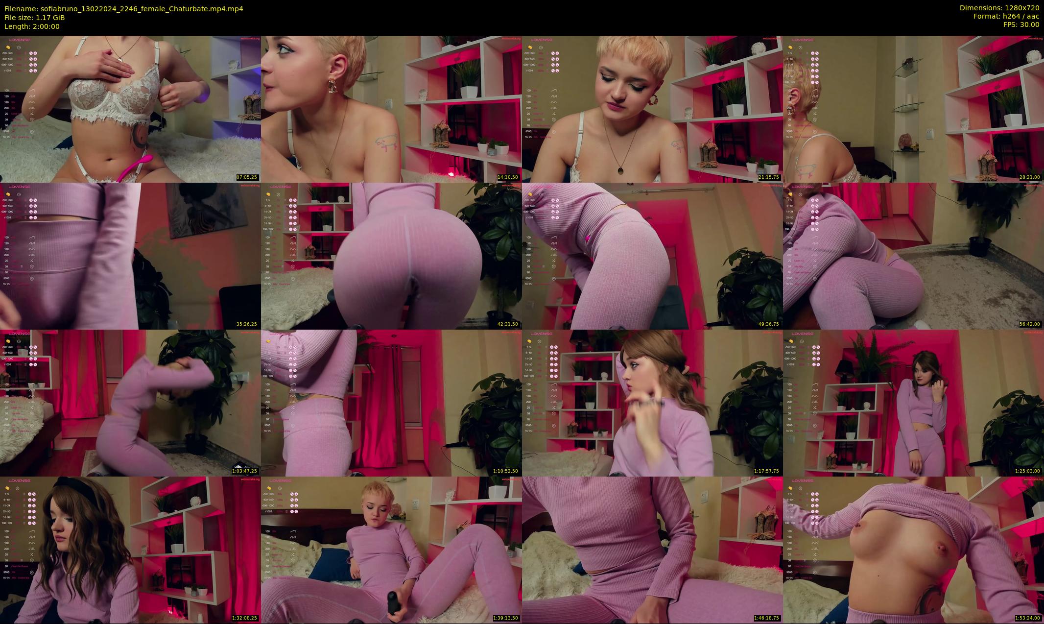 sofiabruno — 120 minute Chaturbate female cam show recording, 720p, Feb 13, 2024