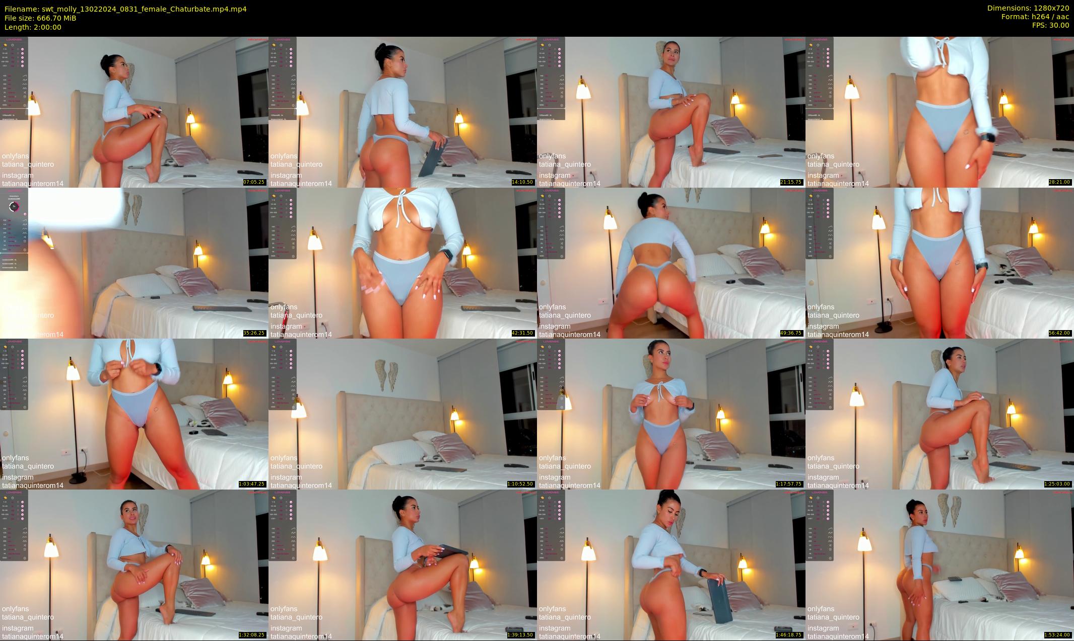swt_molly — 120 minute Chaturbate female cam show recording, 720p, Feb 13, 2024