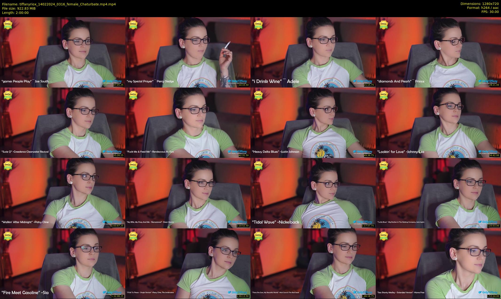 tiffanyriox — 120 minute Chaturbate female cam show recording, 720p, Feb 14, 2024