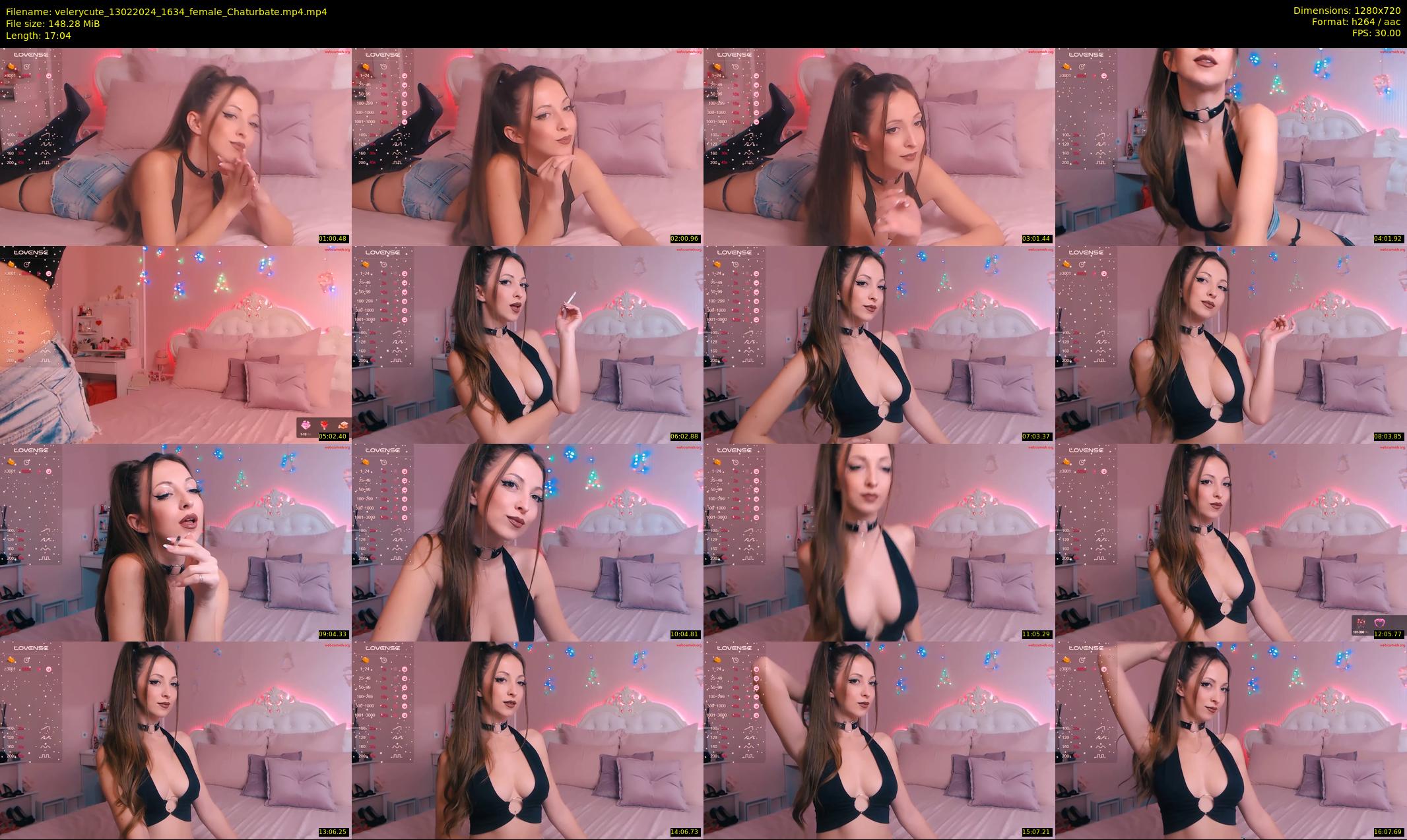 velerycute — 18 minute Chaturbate female cam show recording, 720p, Feb 13, 2024