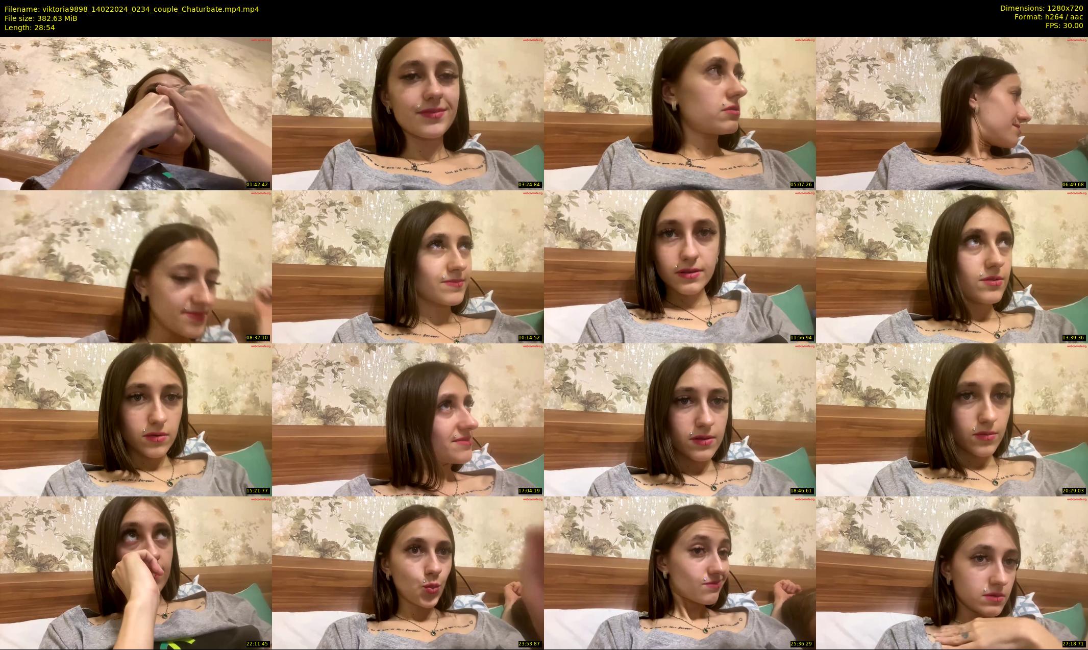 viktoria9898 — 29 minute Chaturbate couple cam show recording, 720p, Feb 14, 2024