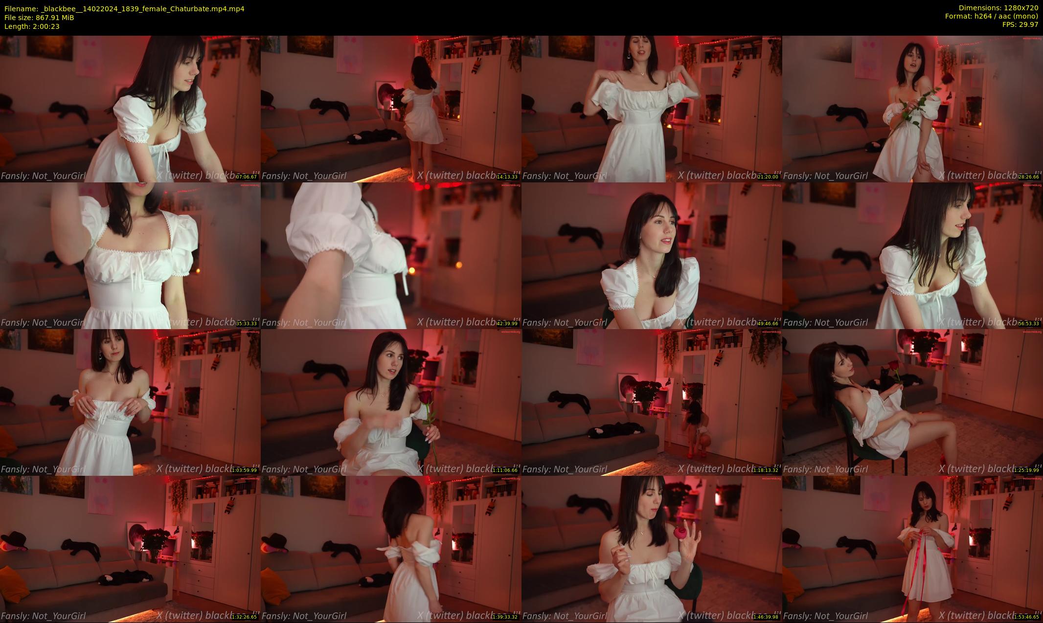 _blackbee_ — 121 minute Chaturbate female cam show recording, 720p, Feb 14, 2024