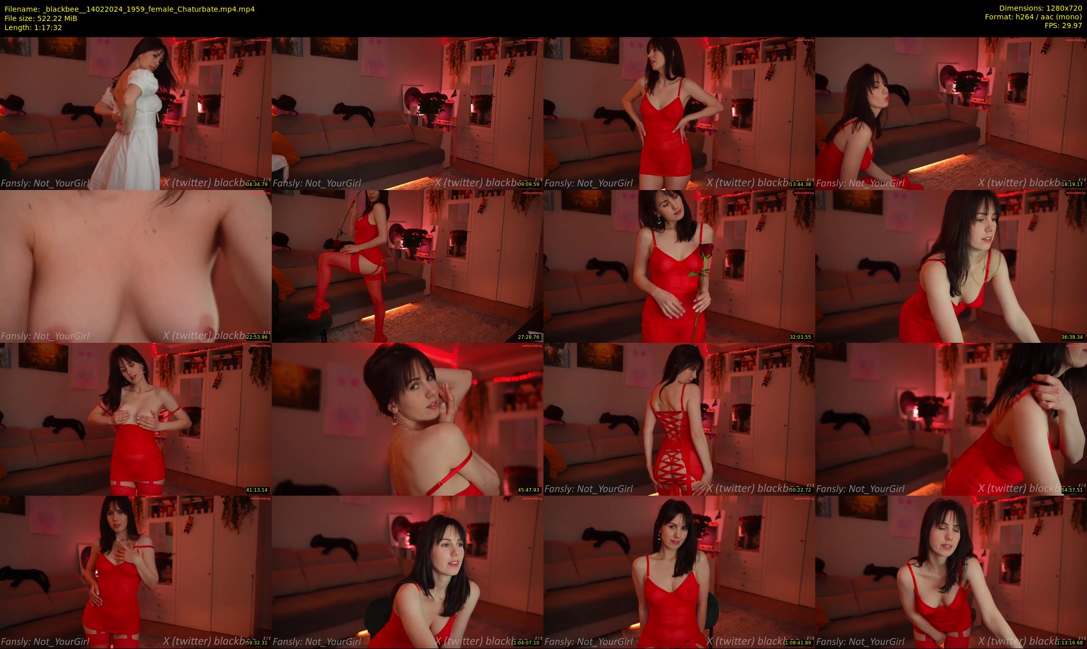 _blackbee_ — 78 minute Chaturbate female cam show recording, 720p, Feb 14, 2024