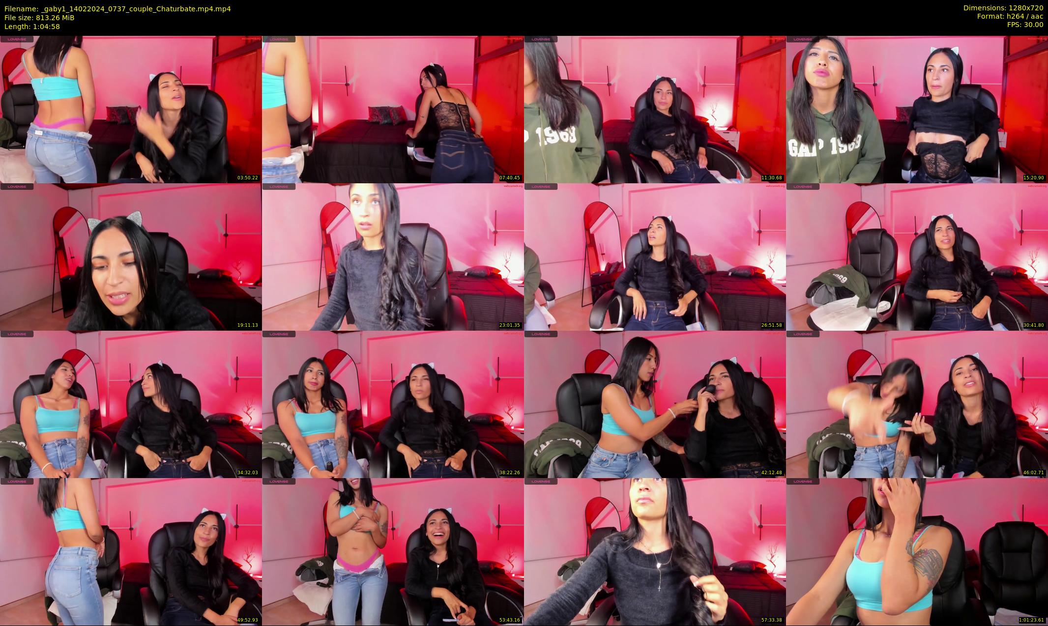 _gaby1 — 65 minute Chaturbate female cam show recording, 720p, Feb 14, 2024