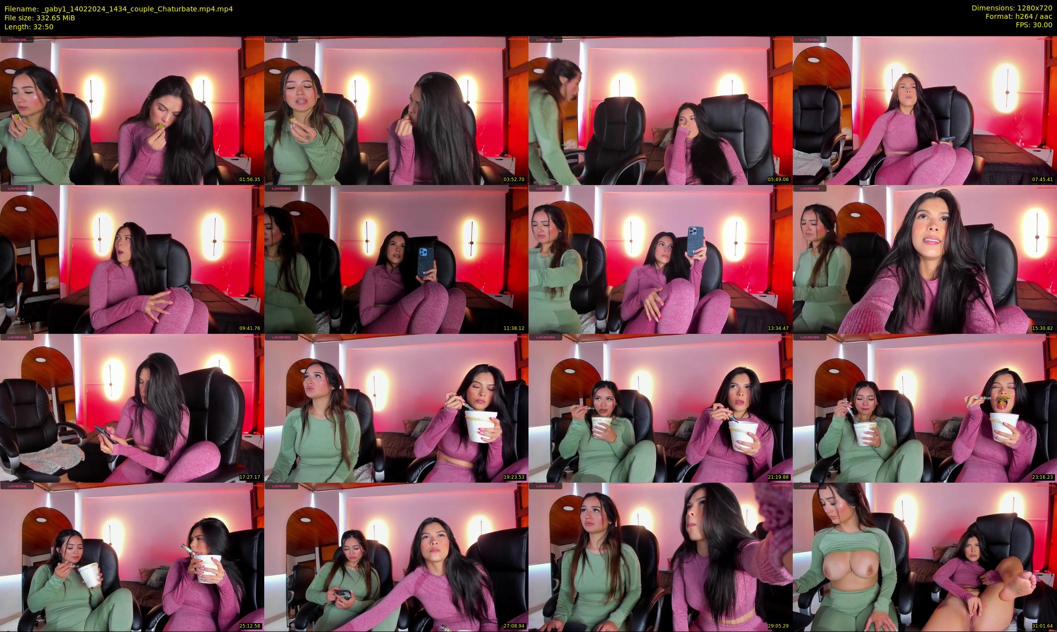 _gaby1 — 33 minute Chaturbate female cam show recording, 720p, Feb 14, 2024