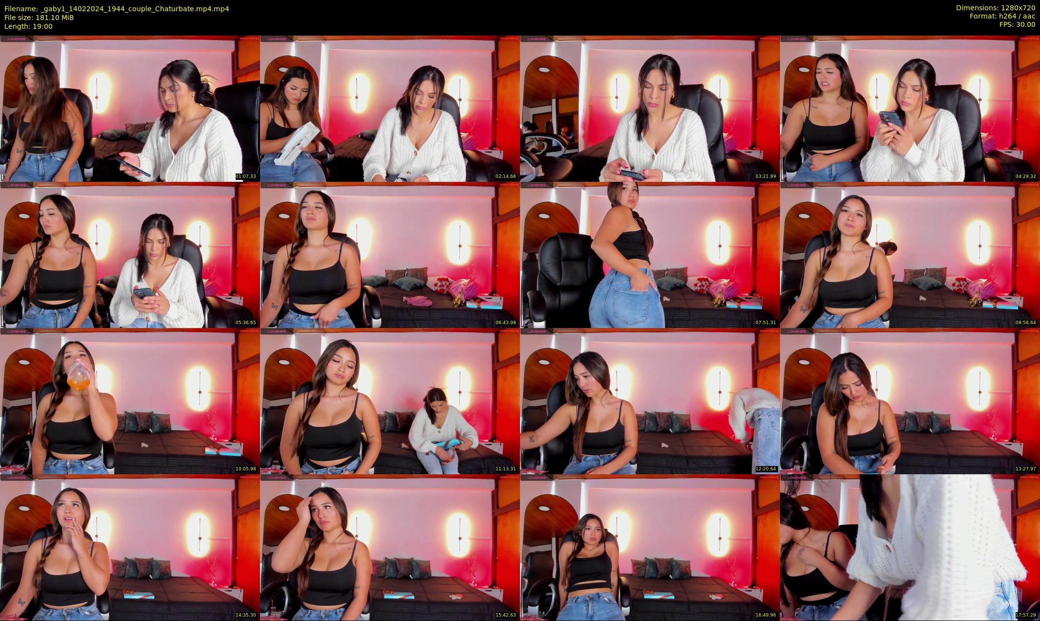 _gaby1 — 19 minute Chaturbate female cam show recording, 720p, Feb 14, 2024