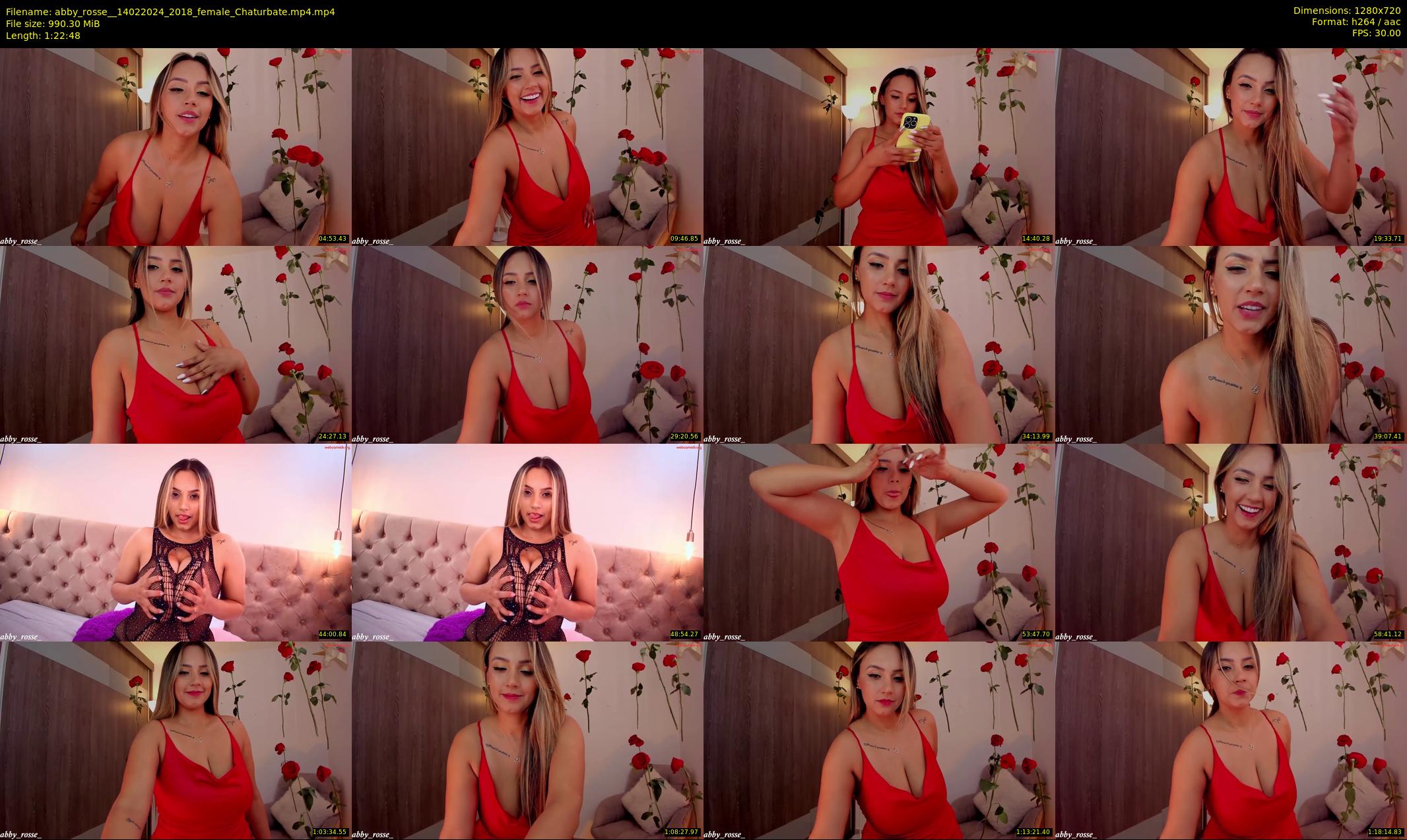 abby_rosse_ — 83 minute Chaturbate female cam show recording, 720p, Feb 14, 2024