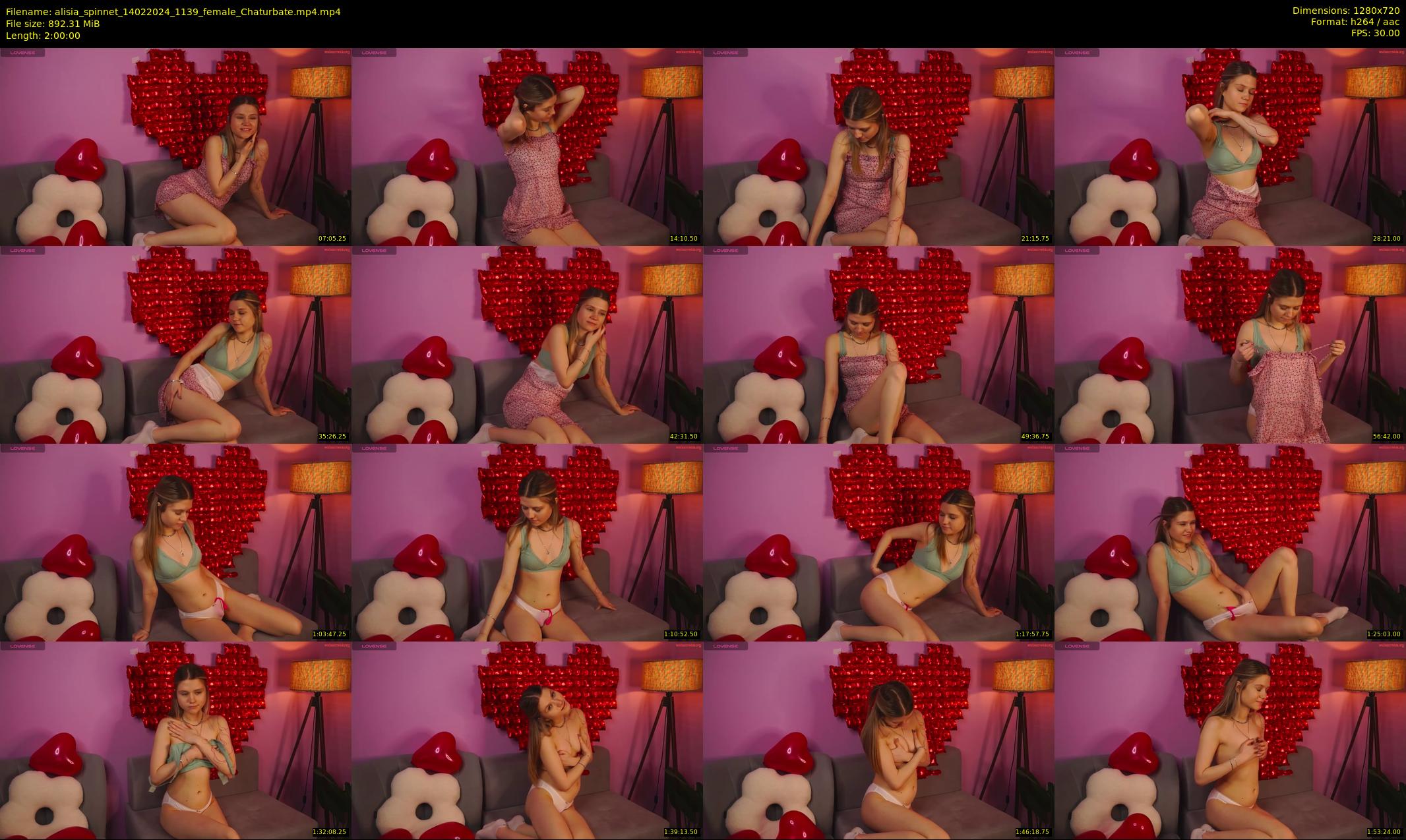 alisia_spinnet — 120 minute Chaturbate female cam show recording, 720p, Feb 14, 2024