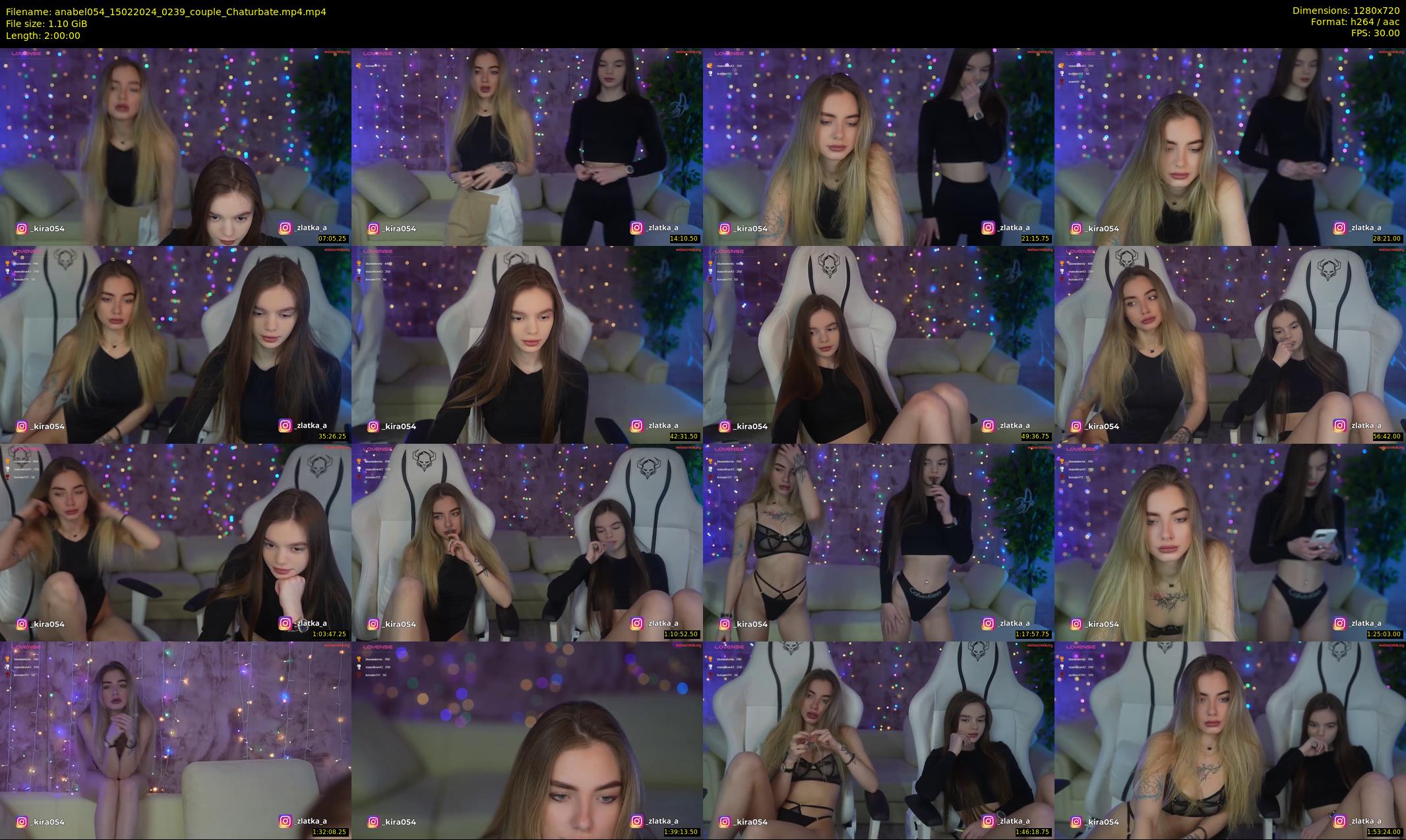 anabel054 — 120 minute Chaturbate female cam show recording, 720p, Feb 15, 2024