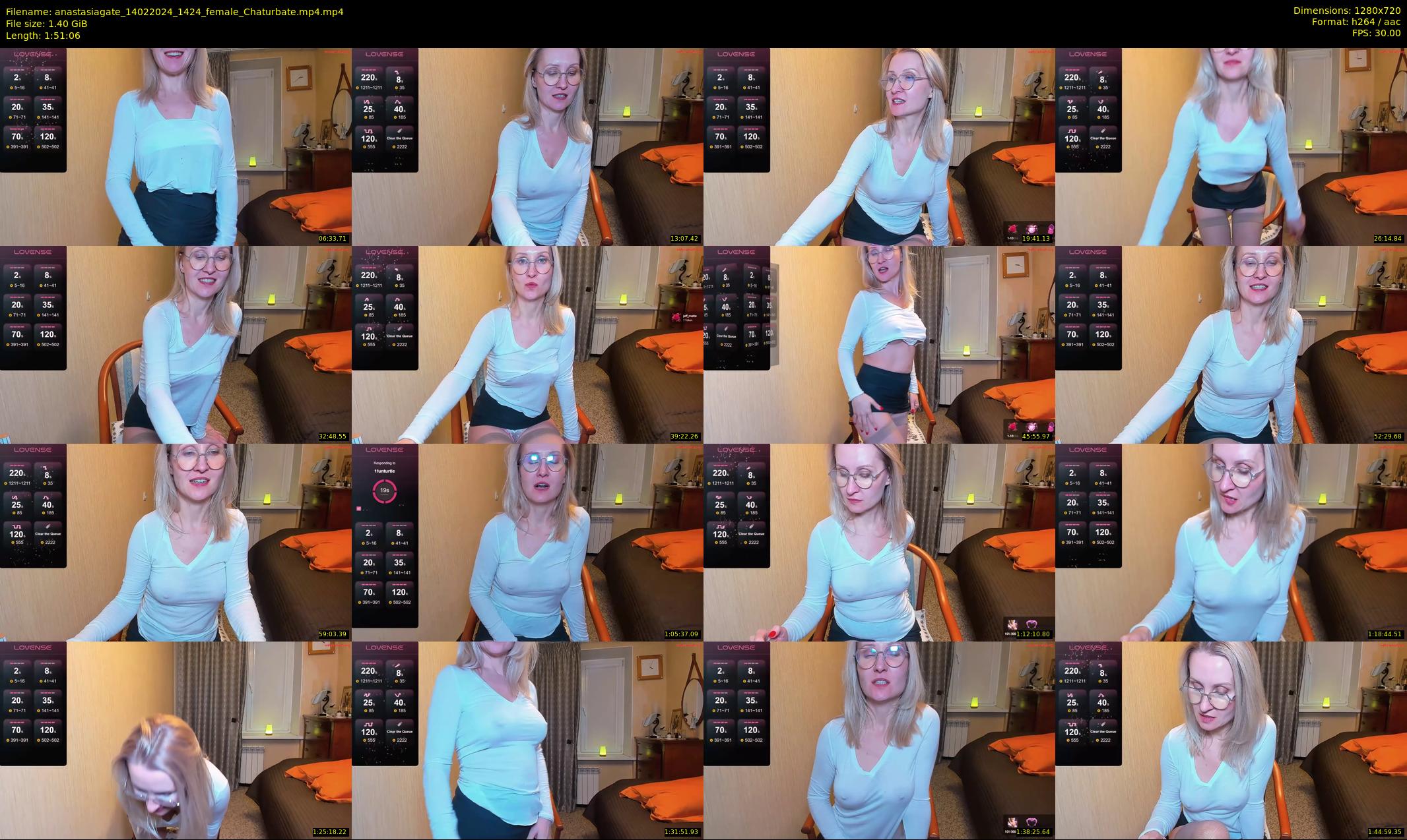 anastasiagate — 112 minute Chaturbate female cam show recording, 720p, Feb 14, 2024