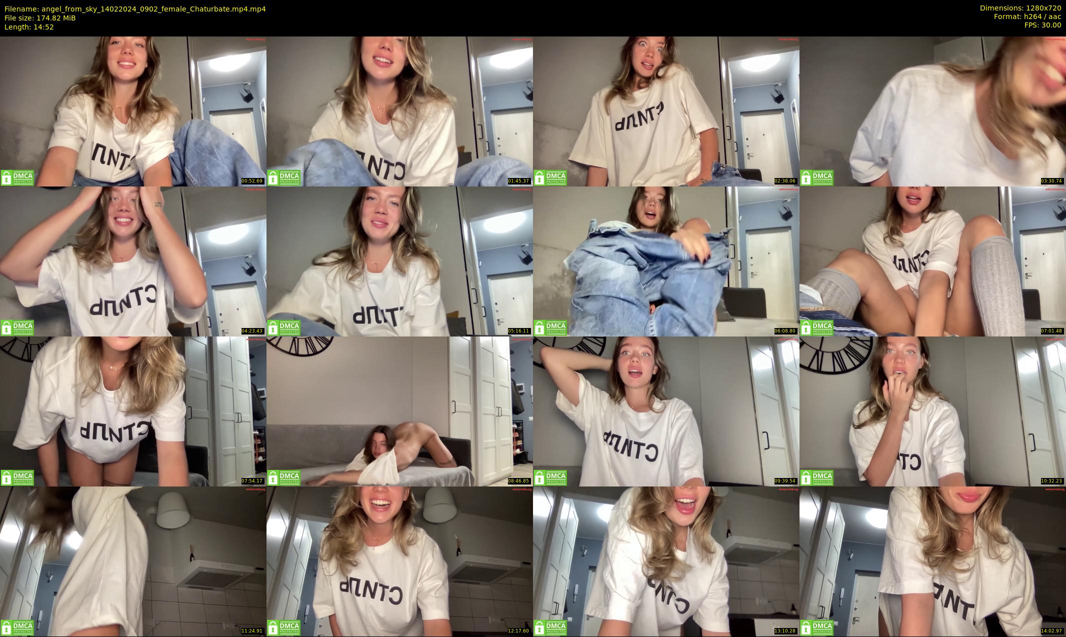 angel_from_sky — 15 minute Chaturbate female cam show recording, 720p, Feb 14, 2024