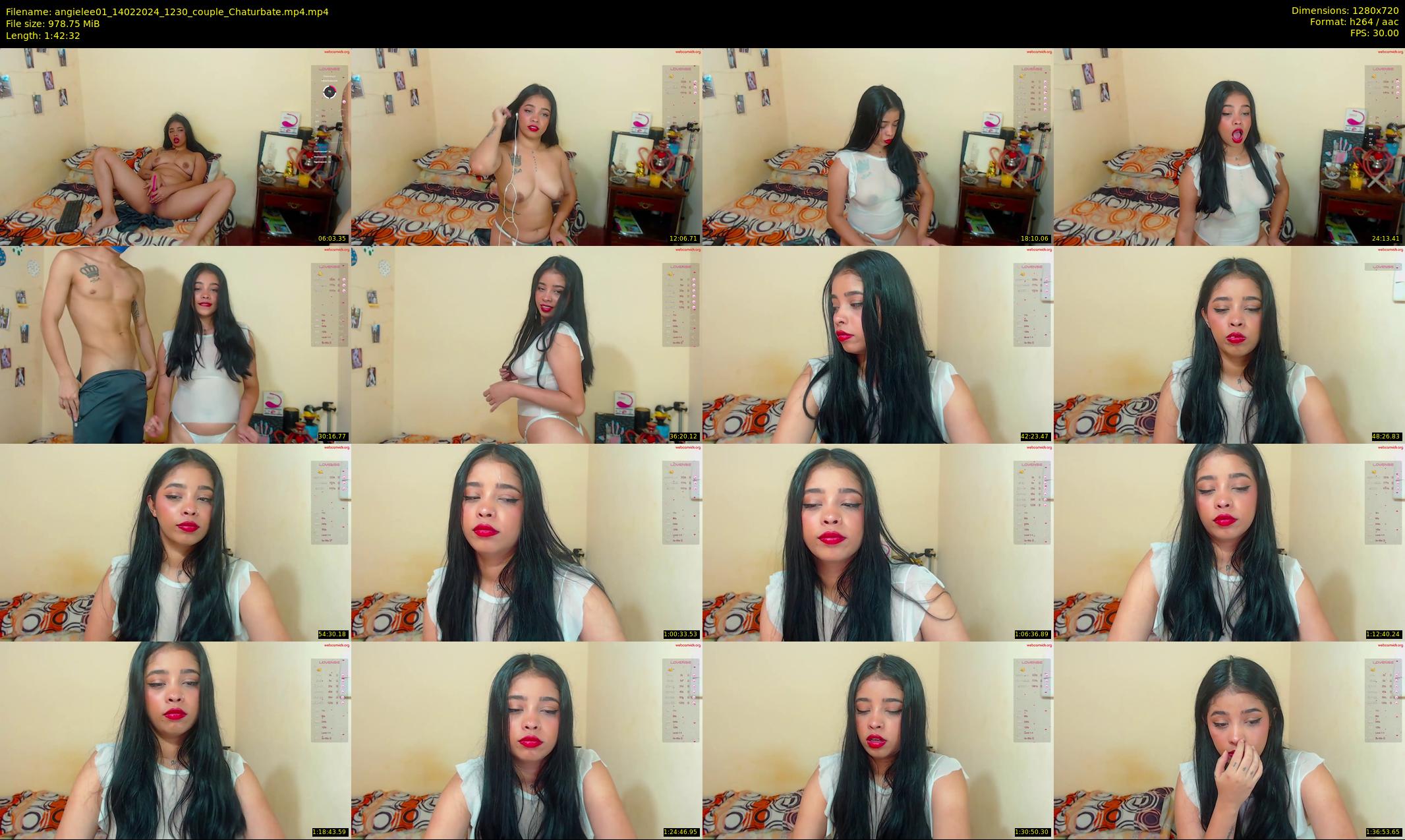 angielee01 — 103 minute Chaturbate couple cam show recording, 720p, Feb 14, 2024