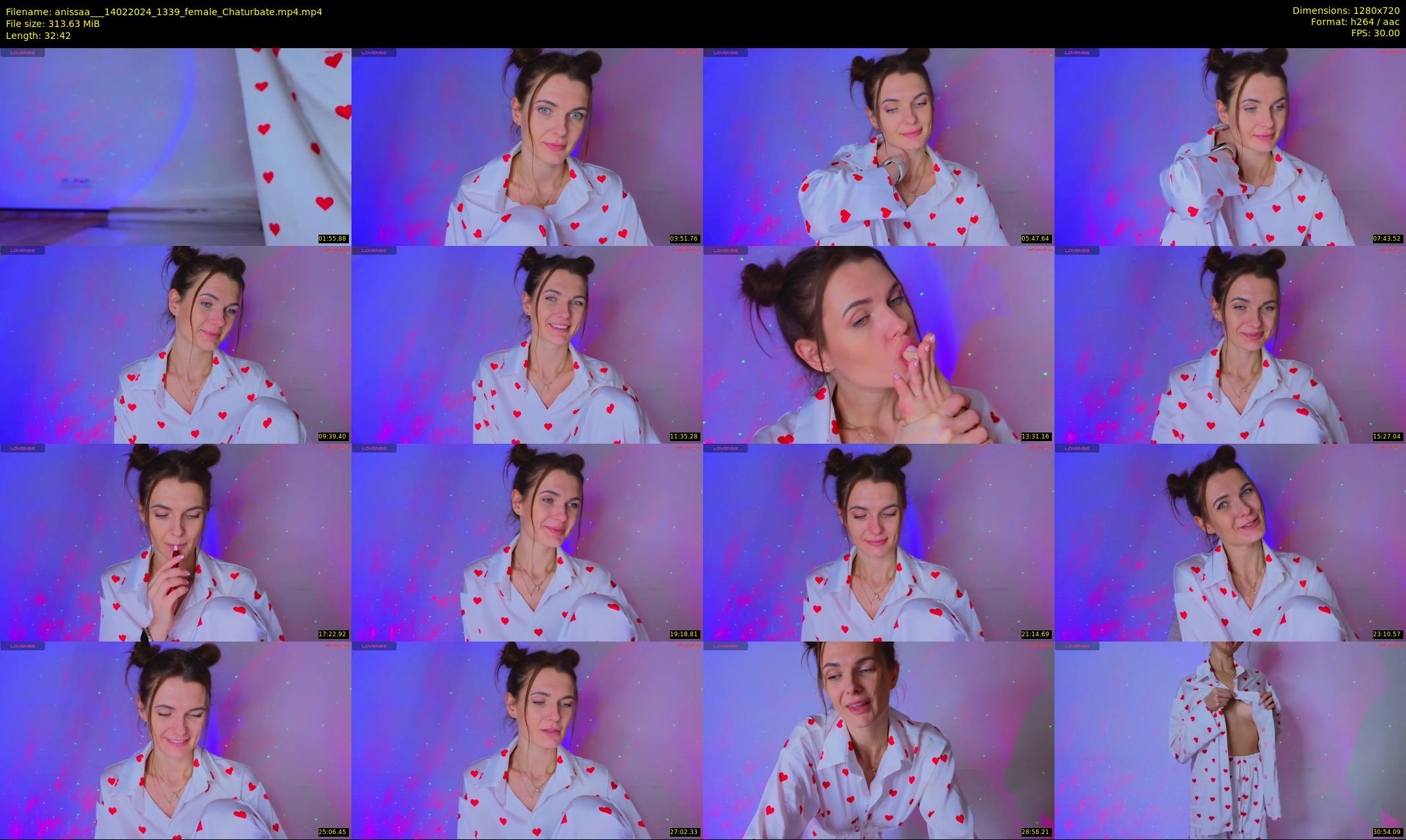 anissaa__ — 33 minute Chaturbate female cam show recording, 720p, Feb 14, 2024